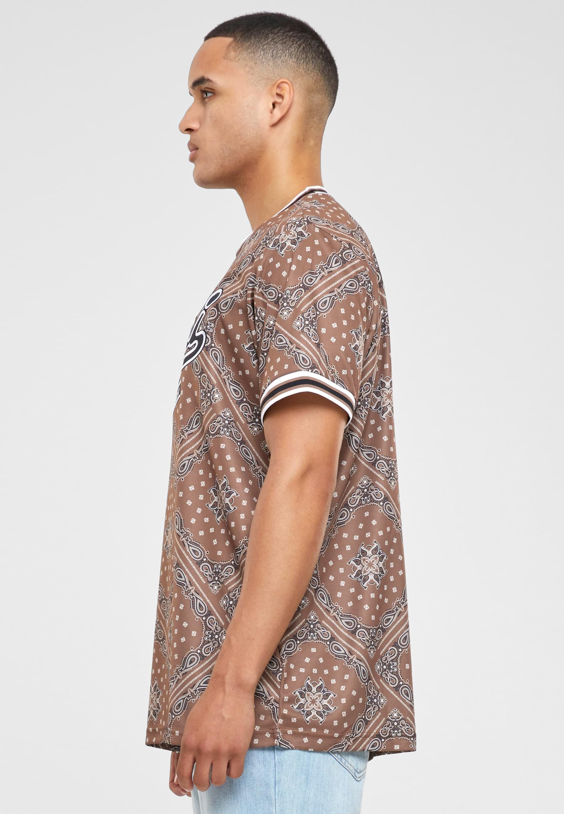 Karl Kani T-Shirt »Karl Kani Herren KM232-008-3 Unisex KK Varsity Paisley Mesh Tee« 1 Stk.
