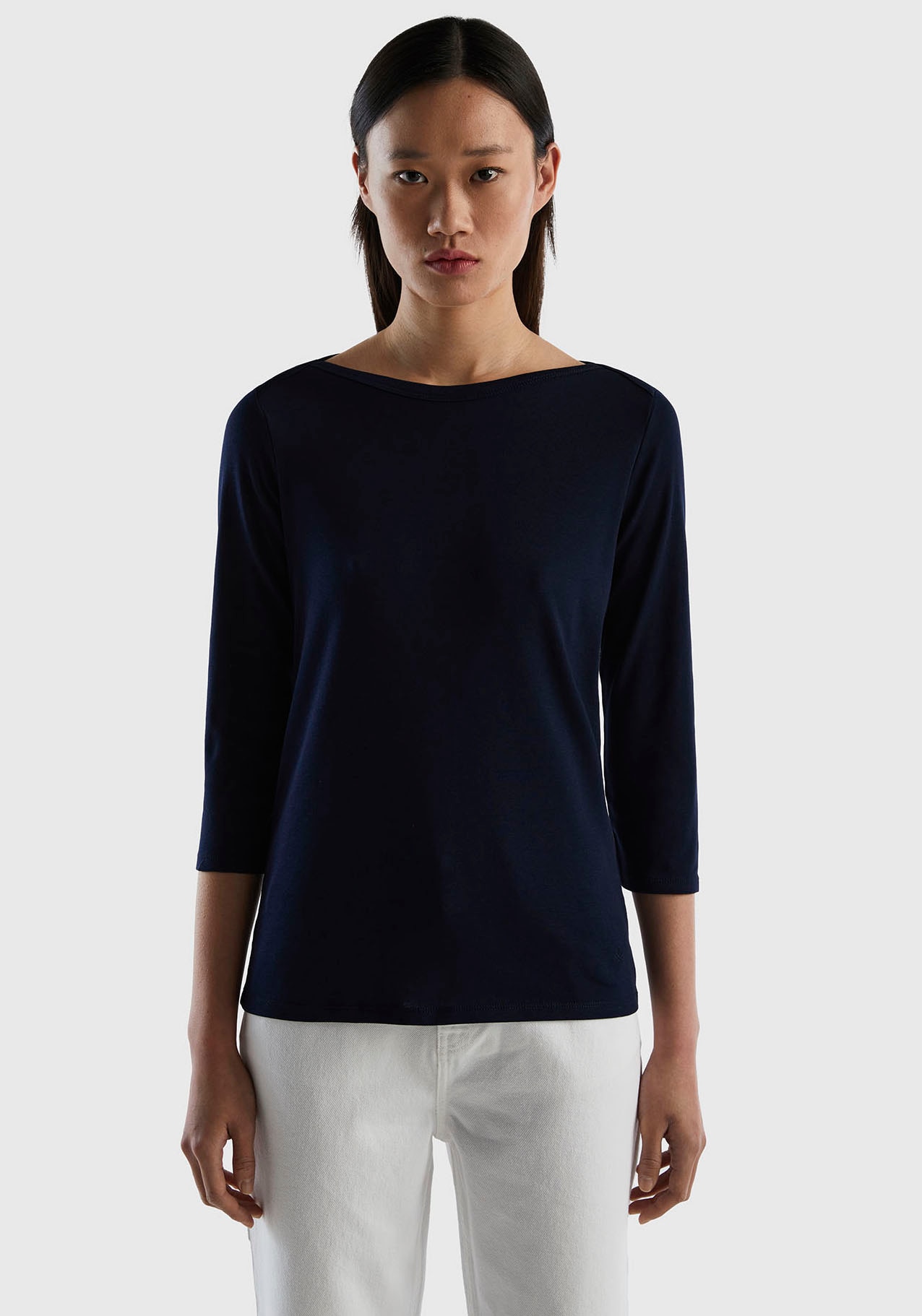 kaufen Basic-Look of United Colors im 3/4-Arm-Shirt, bequem Benetton