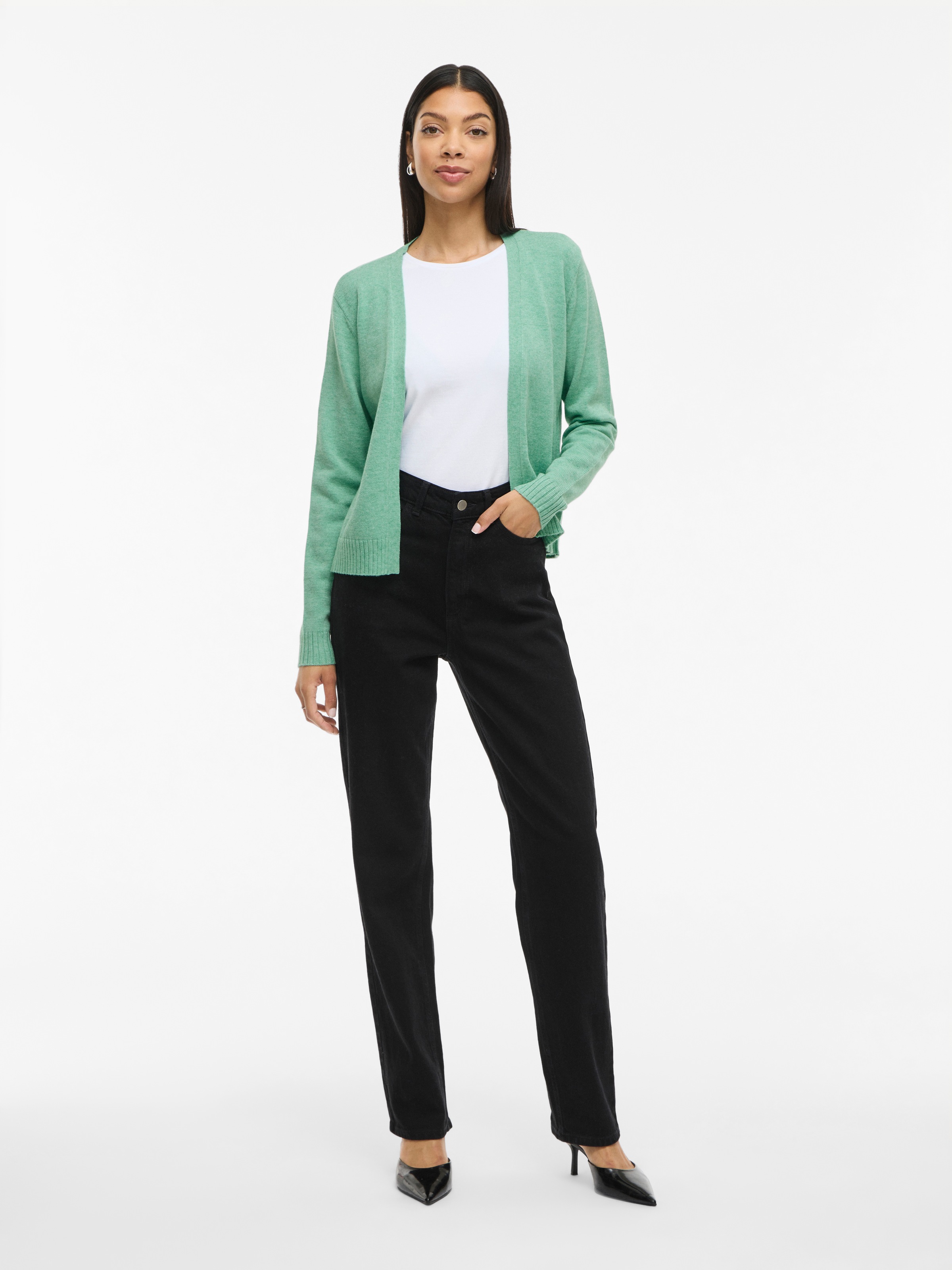 Vila Cardigan »VIRIL SHORT L/S KNIT CARDIGAN-NOOS«