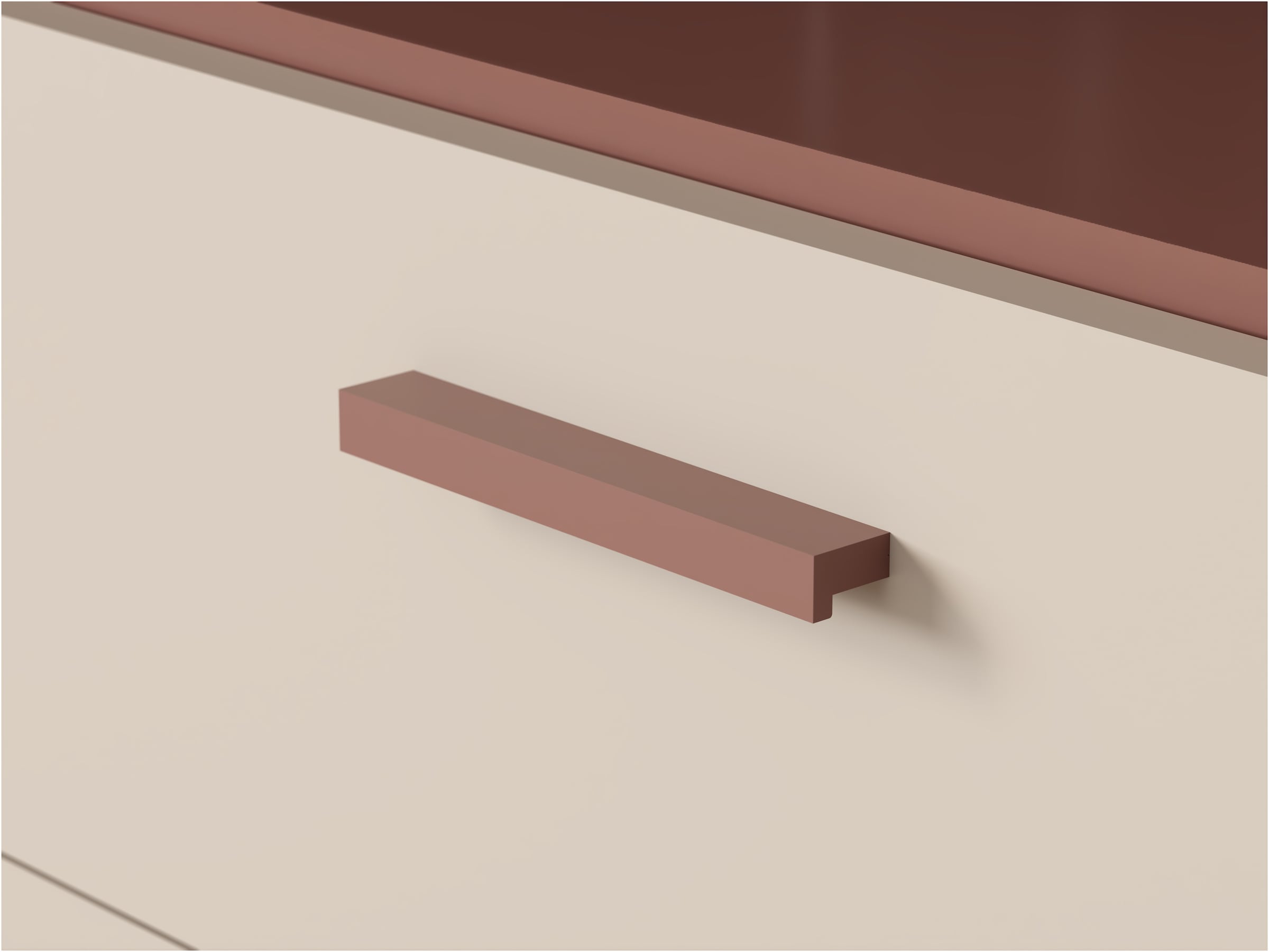 FORTE Mehrzweckregal »Milles« Metallbeine, trendiges Dekor, Vollauszug B/H/T 58,9/201,6/41,5