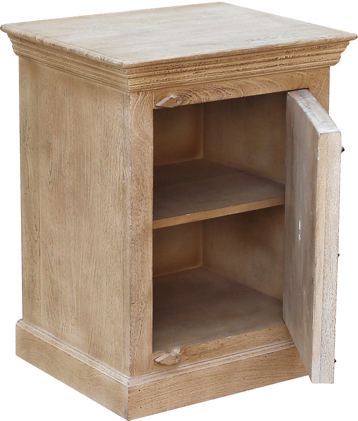 SIT Nachtkommode »Daipur« mit aufwändigen Schnitzereien versehen