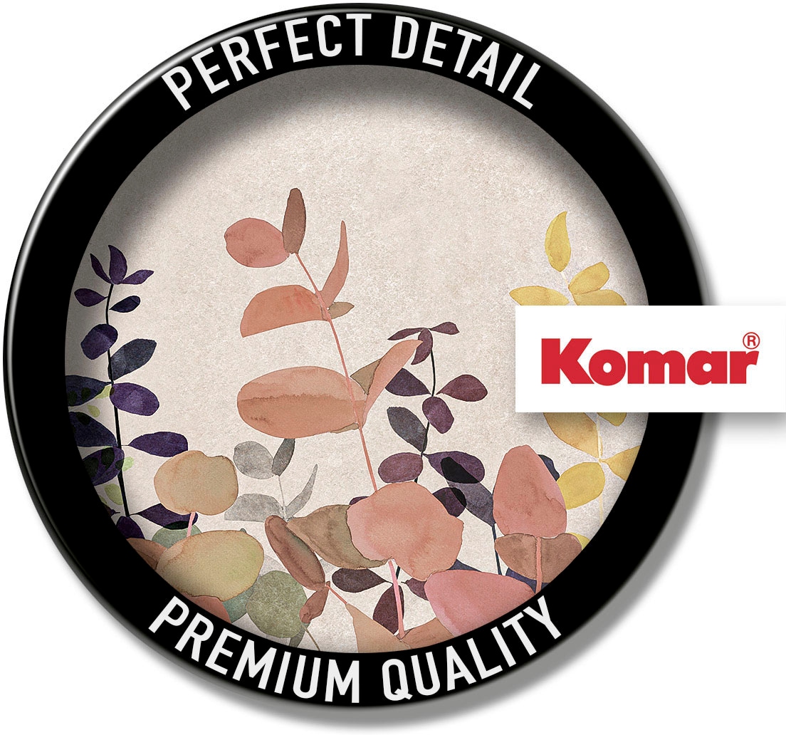 Komar Fototapete »Digitaldruck Vlies - Foggy Shrub - Größe 400 x 250 cm«, bedruckt, Wohnzimmer, Schlafzimmer