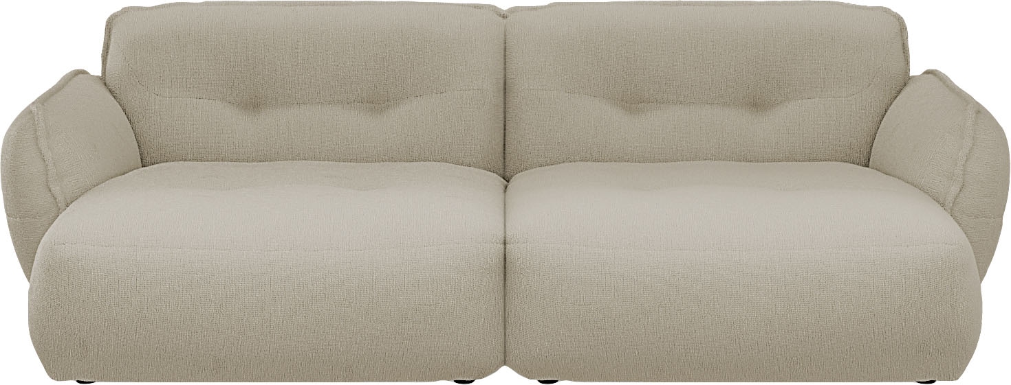 BETYPE Big-Sofa »Be Fluffy«, Softes Sitzgefühl, moderne Kedernaht, hochwertiger Bezug