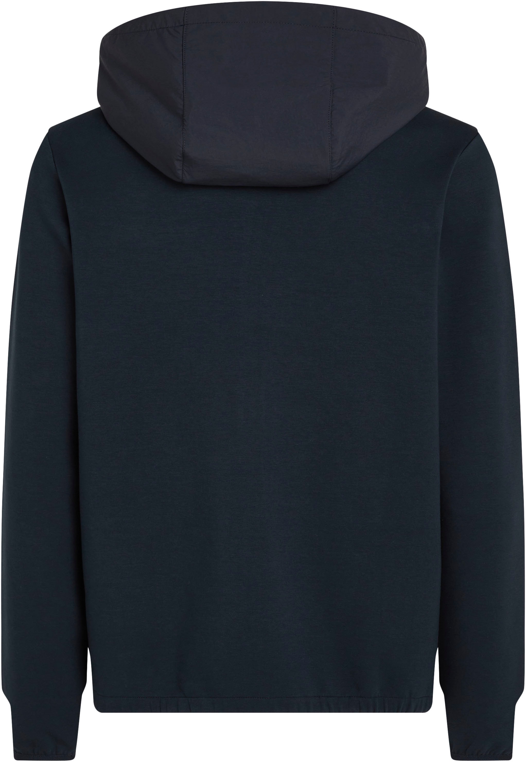 Tommy Hilfiger Sweatjacke »MONOTYPE MIX MEDIA HDD ZIP THRU«, mit Kapuze