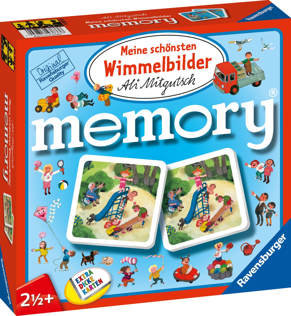 Ravensburger Spiel »Meine schönsten Wimmelbilder memory®«, Made in Europe