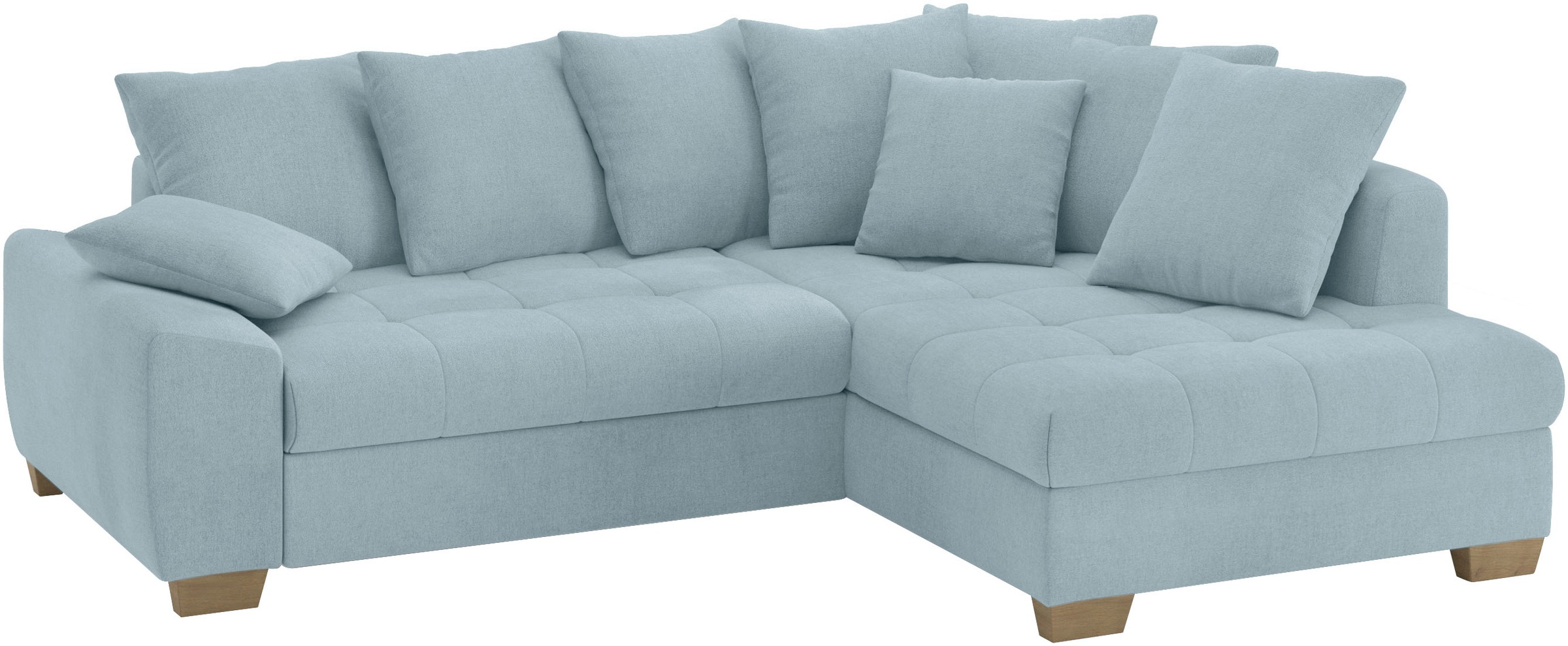 Mr. Couch Ecksofa »Nikita II, L-Form«, Wahlweise mit Bettfunktion, Bettkast günstig online kaufen