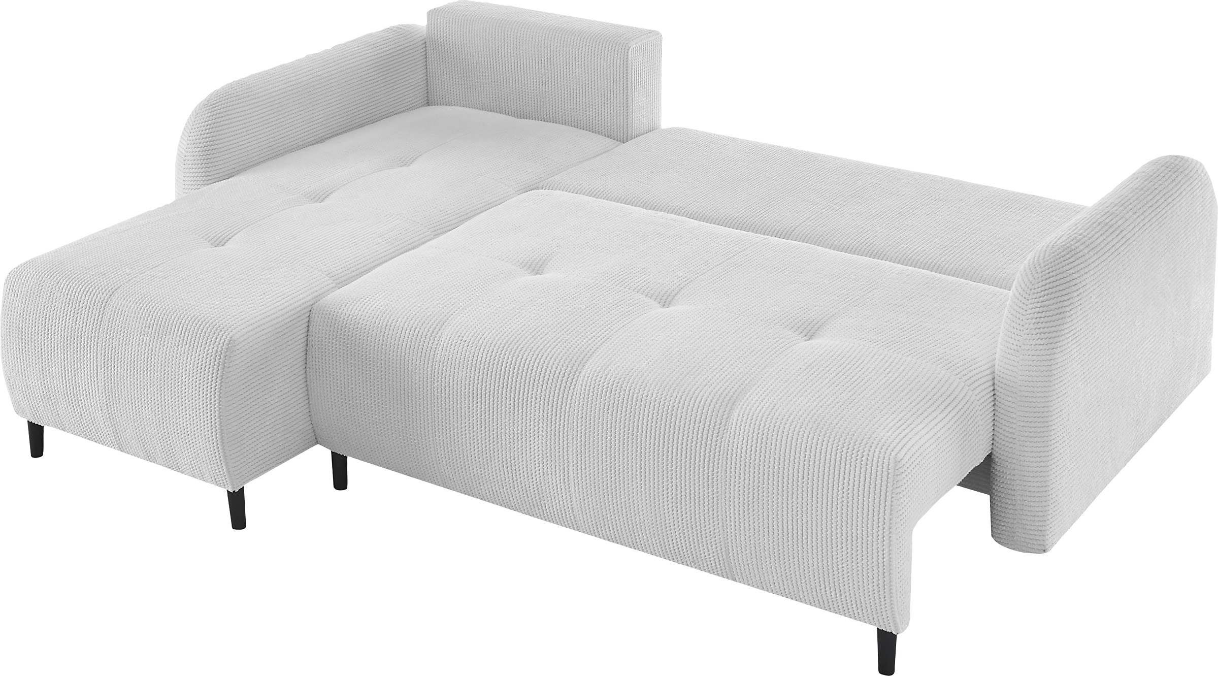 Leonique Ecksofa »BLAISE«, mit Bett-Funktion (Liegefläche 140/200 cm), Zier- und Rückenkissen