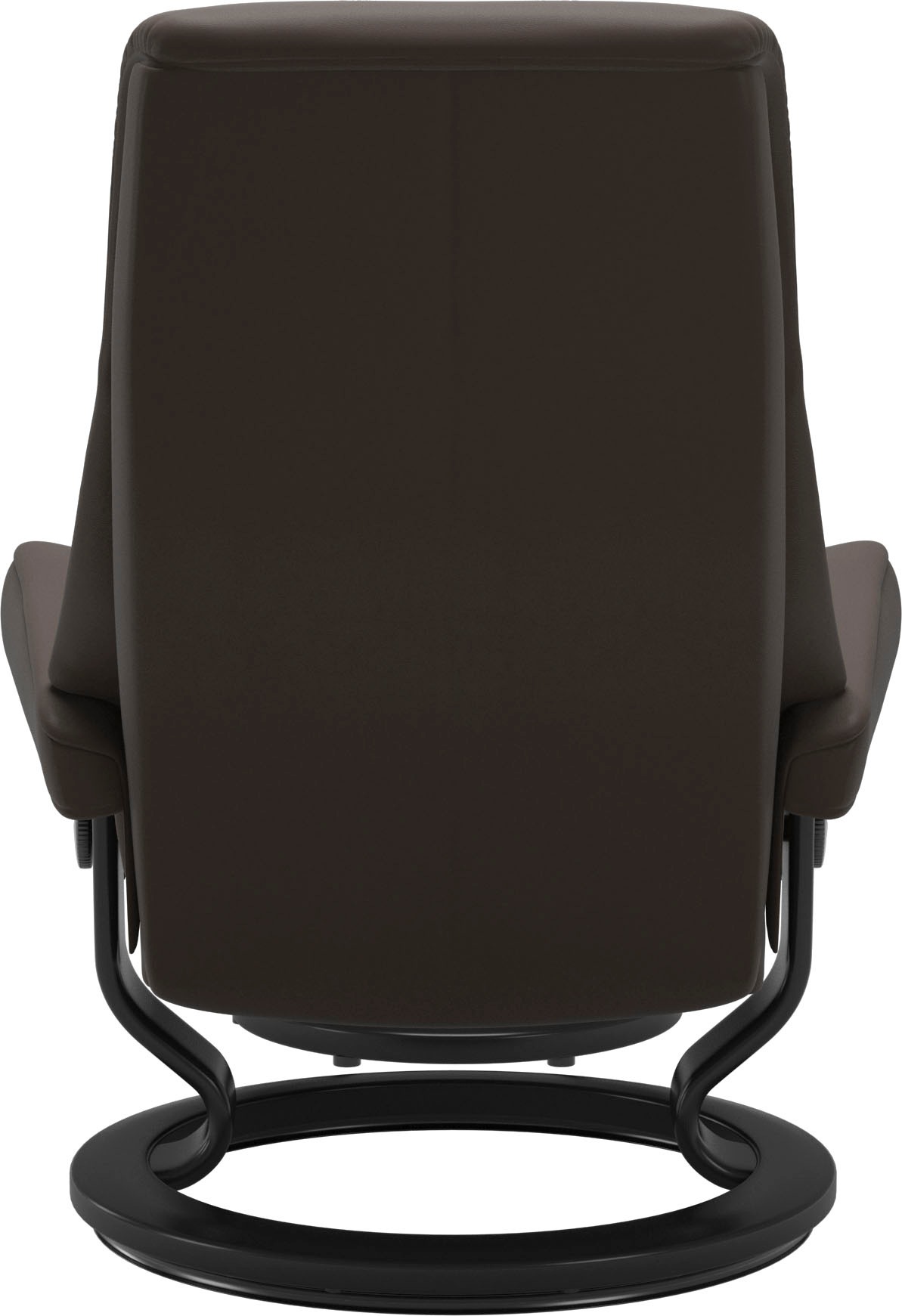Stressless® Relaxsessel »View«, (Set, Relaxsessel mit Hocker), mit Classic Base, Größe L,Gestell Schwarz