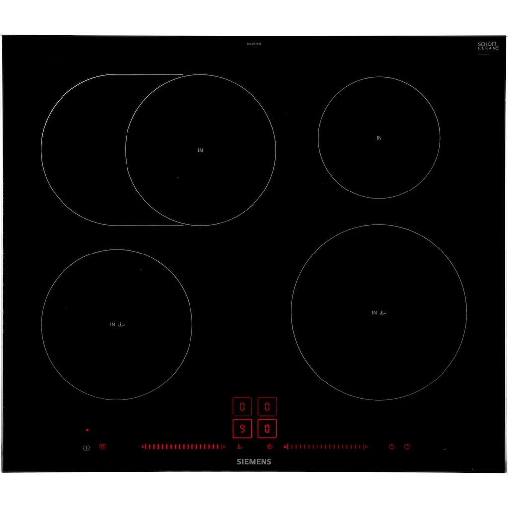 SIEMENS Induktions-Kochfeld von SCHOTT CERAN® »EH675LFC1E«, EH675LFC1E