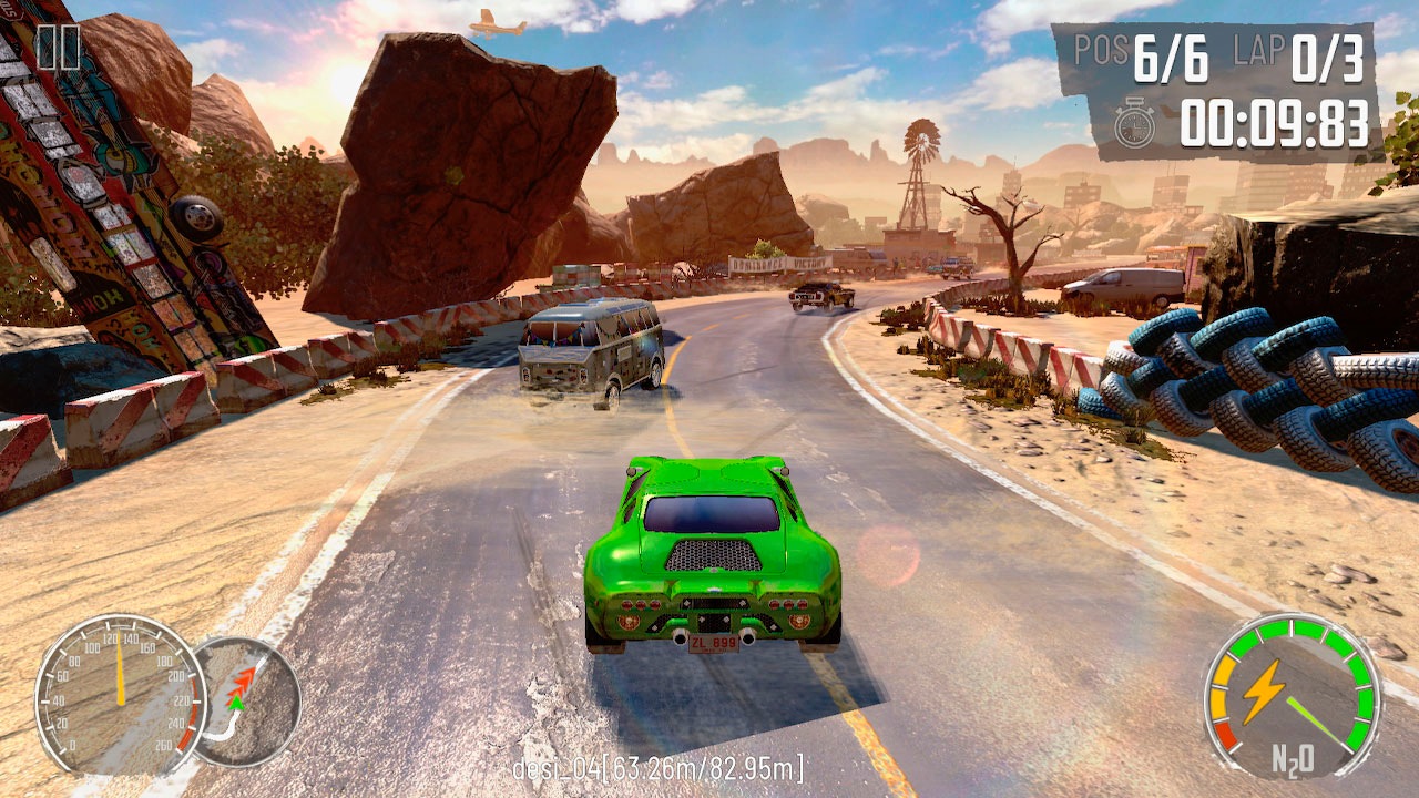 NBG Spielesoftware »Maxx Tech Turbo Boost Racing« Nintendo Switch 2