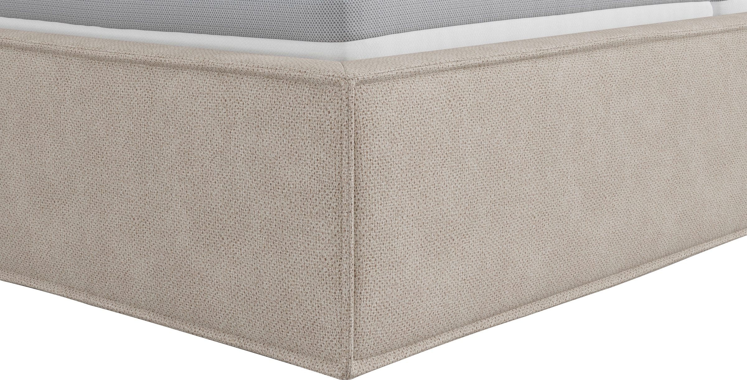 COTTA Polsterbett »MILANO II inkl. Bettkasten, erhältlich in den Breiten 160 & 180cm« ohne Matratze und Topper