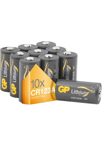 GP Batteries Batterie »CR123A Lithium«, 3 V, (10 St.) kaufen
