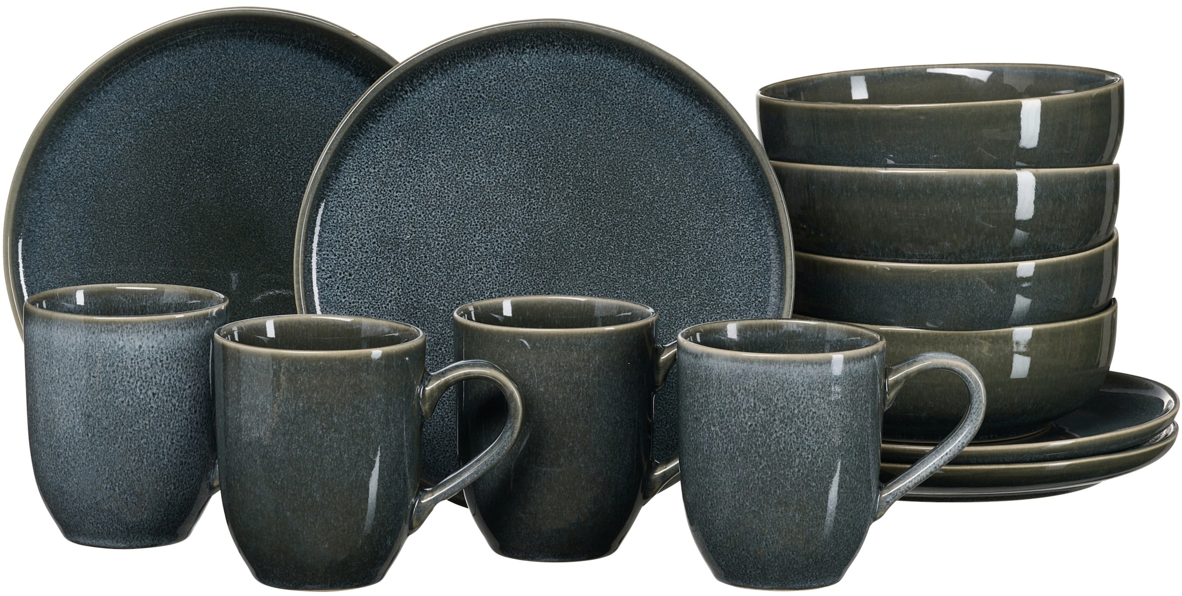 Ritzenhoff & Breker Frühstücks-Geschirrset »Eda« aus Steingut für 4 Personen