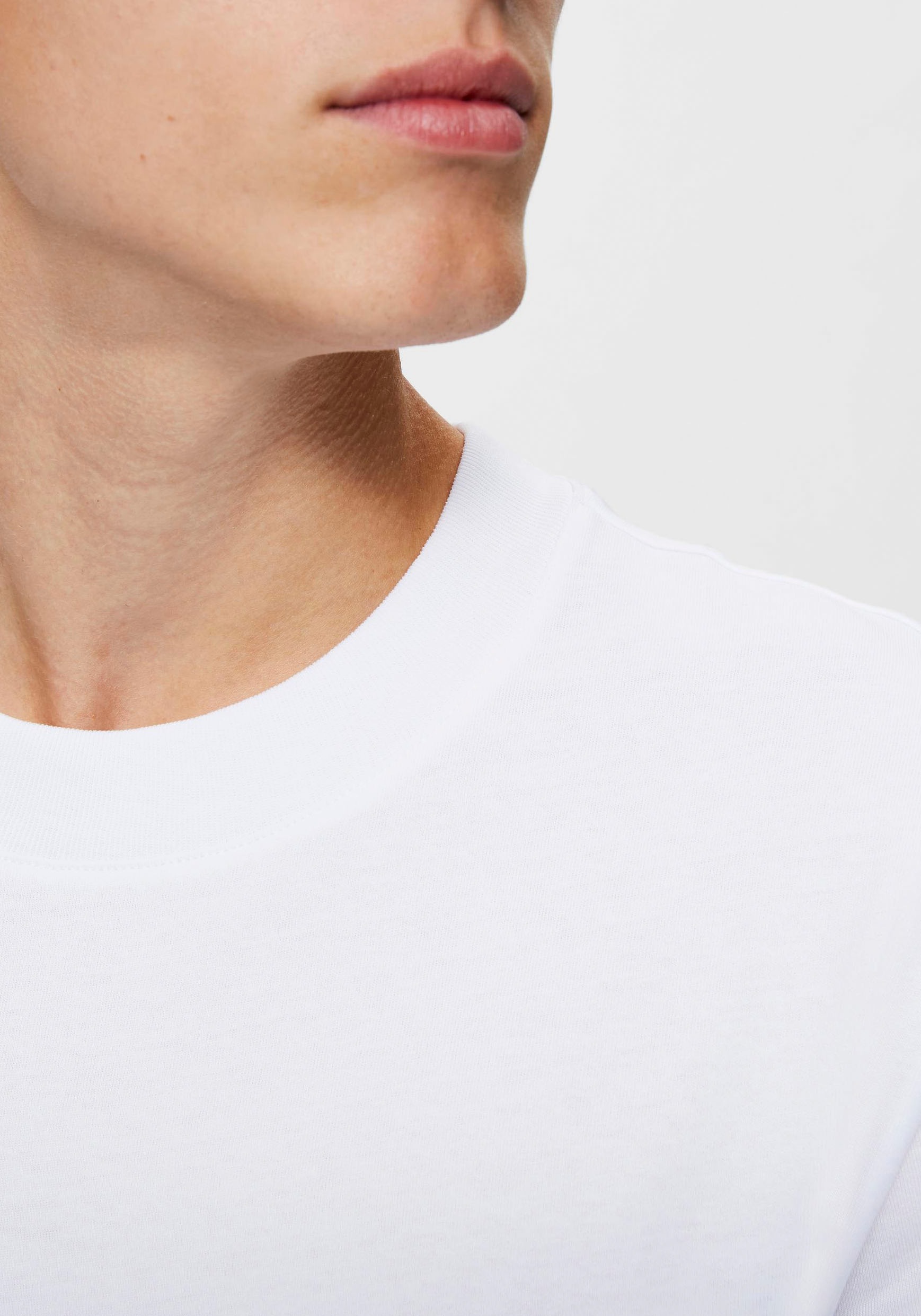 SELECTED HOMME Rundhalsshirt »SLHCOLMAN SS O-NECK TEE NOOS«