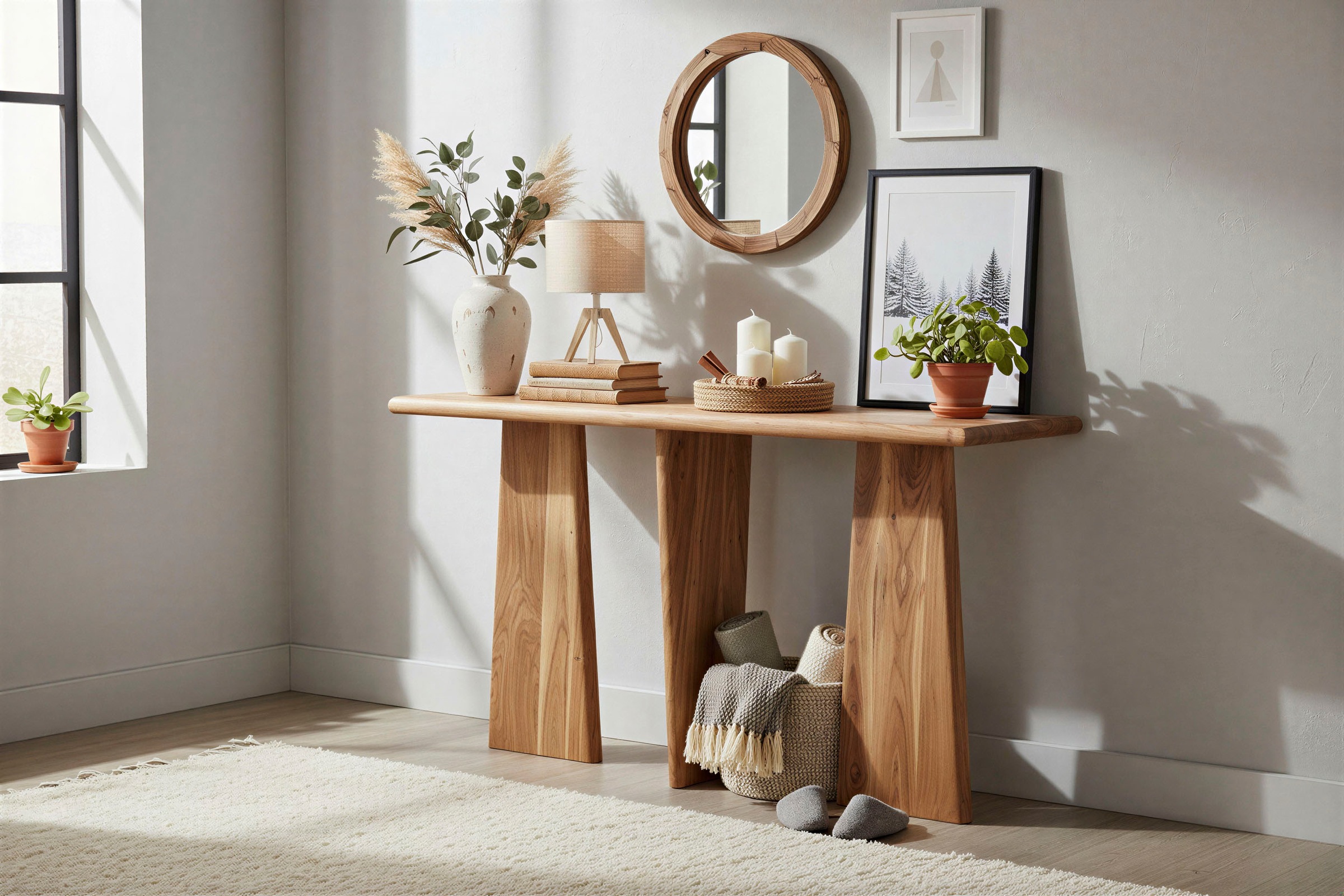 SIT Konsolentisch »ACACIA WAVE« mit außergewöhnlichem Gestell günstig online kaufen