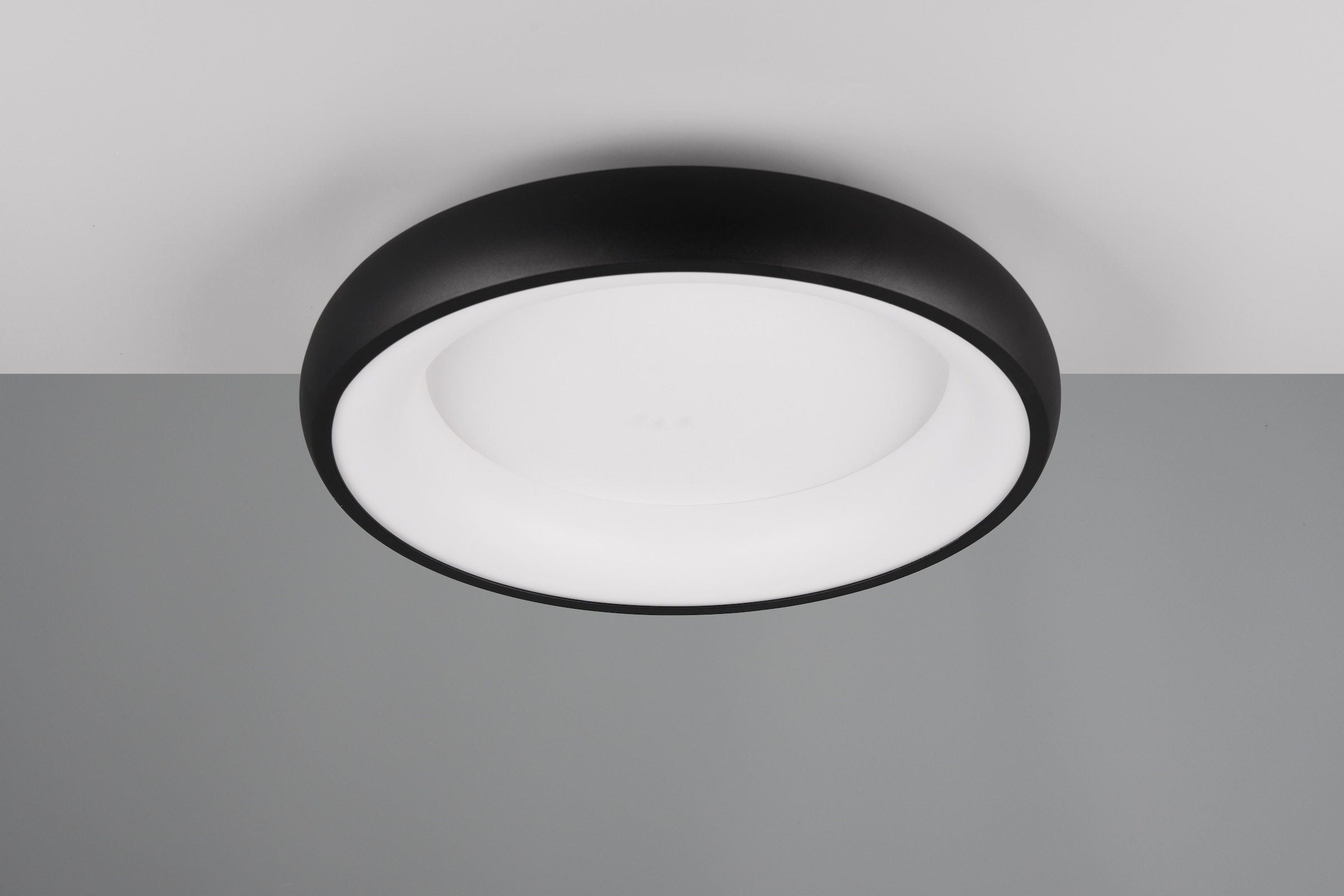 TRIO Leuchten LED Deckenleuchte »CARDONA, runde LED Deckenlampe Büro, Ø 46cm, 3300 Lumen 29W, dimmbar«, 1 flammig, Leuchtmittel LED-Board | LED fest integriert, CCT - Lichtfarbe einstellbar 2300/3000/4000K, auch Wandmontage möglich