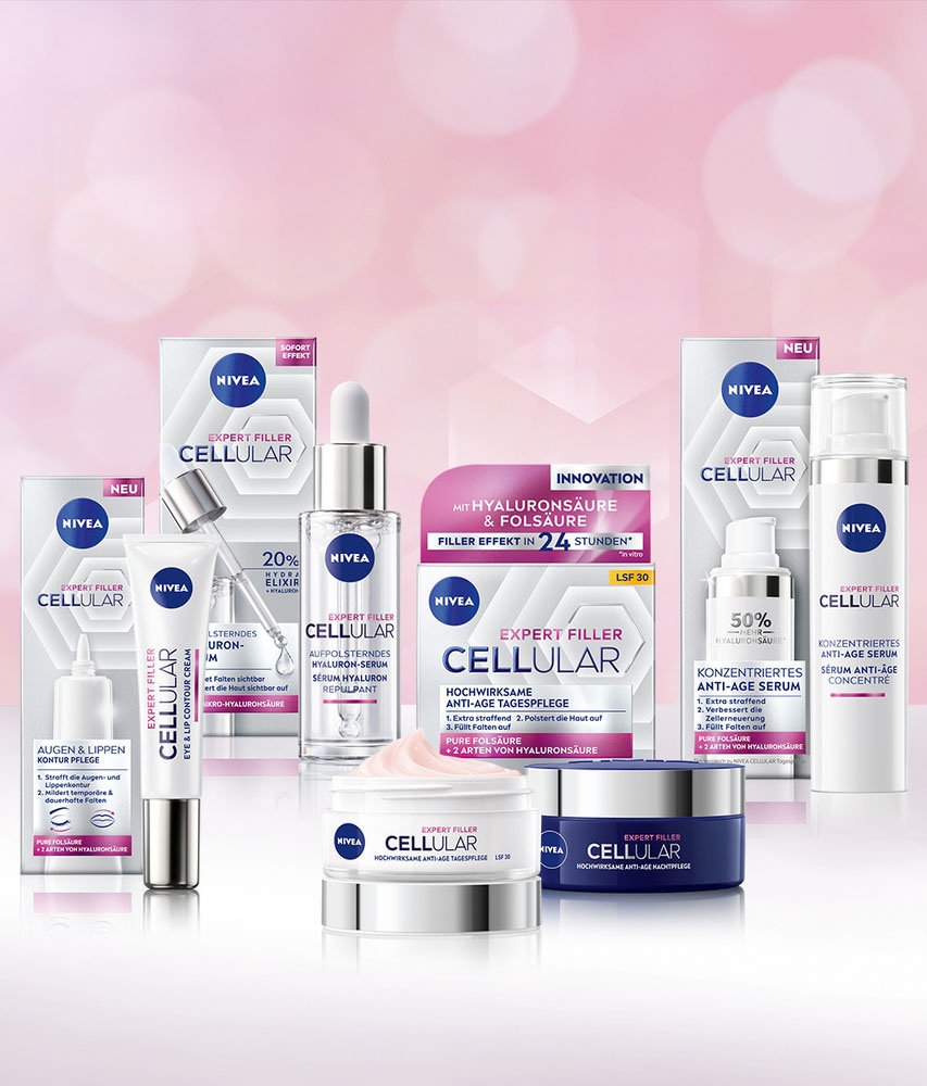 Nivea Gesichtsserum »CELLULAR Expert Filler Konzentriertes Anti-Age Serum«