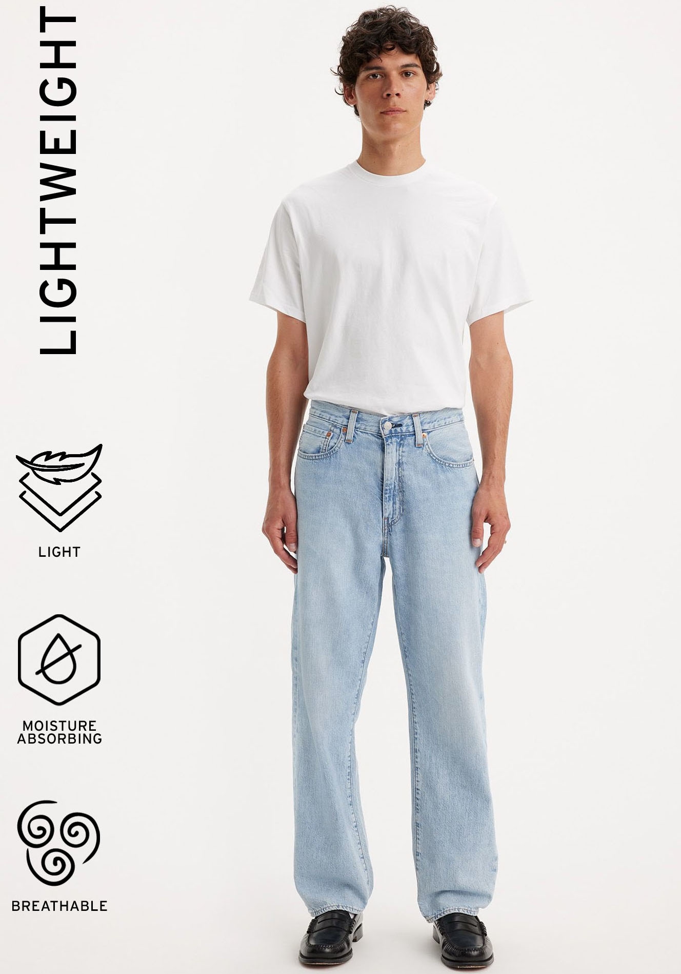 Levi's® Loose-fit-Jeans »568 STAY LOOSE«, mit Leinenanteil