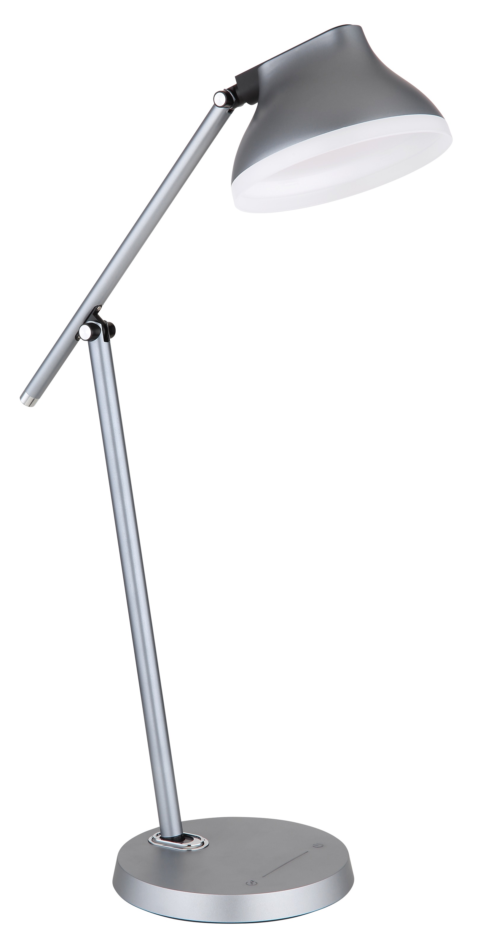 GLOBO LIGHTING LED Tischleuchte »HALVAR«, Leuchtmittel LED-Modul | LED fest integriert, Tischlampe/Arbeitszimmer/Bürotischleuchte/beweglich