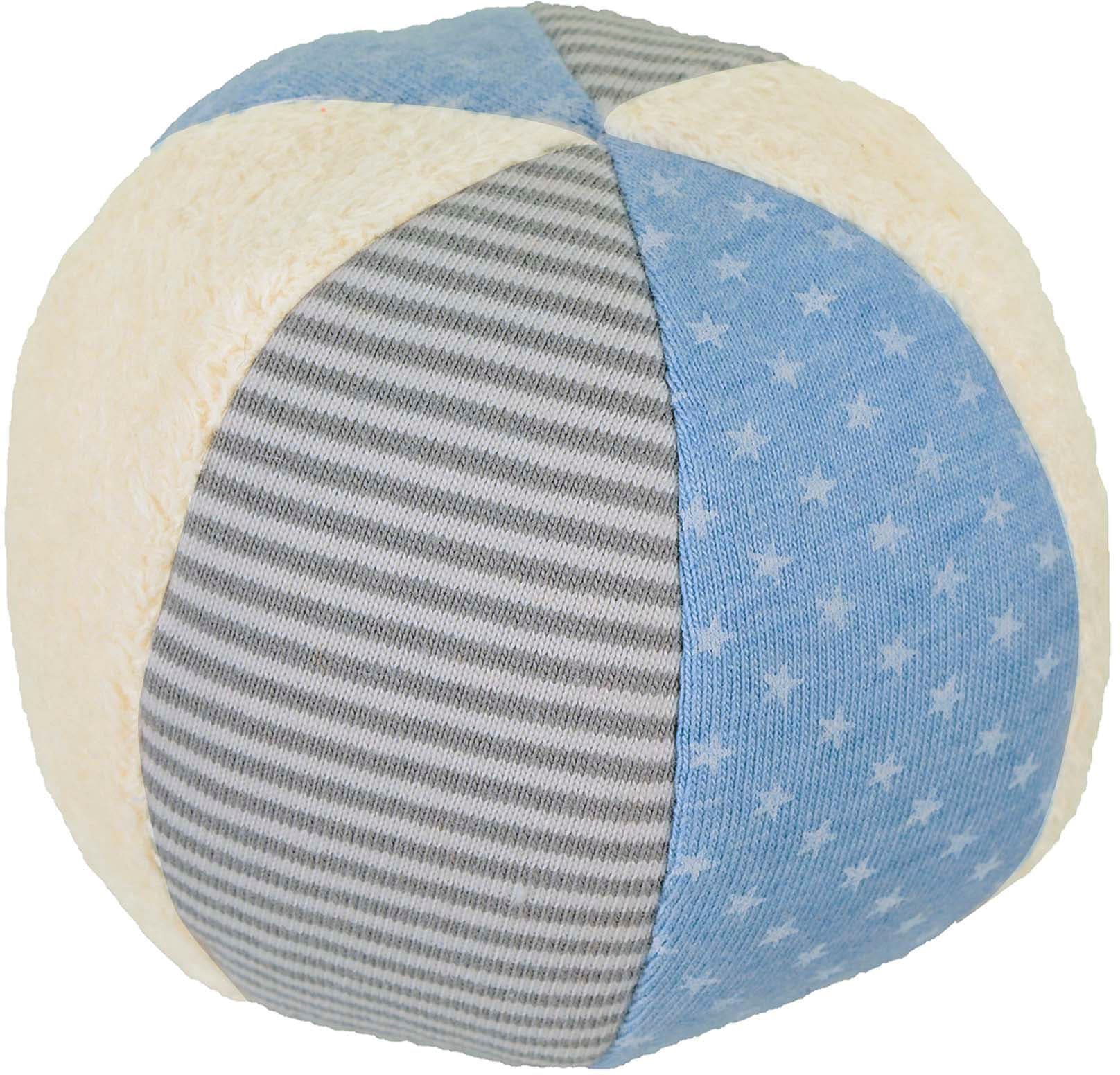 Sterntaler® Softball »Stoff, blau/beige«, für Babys