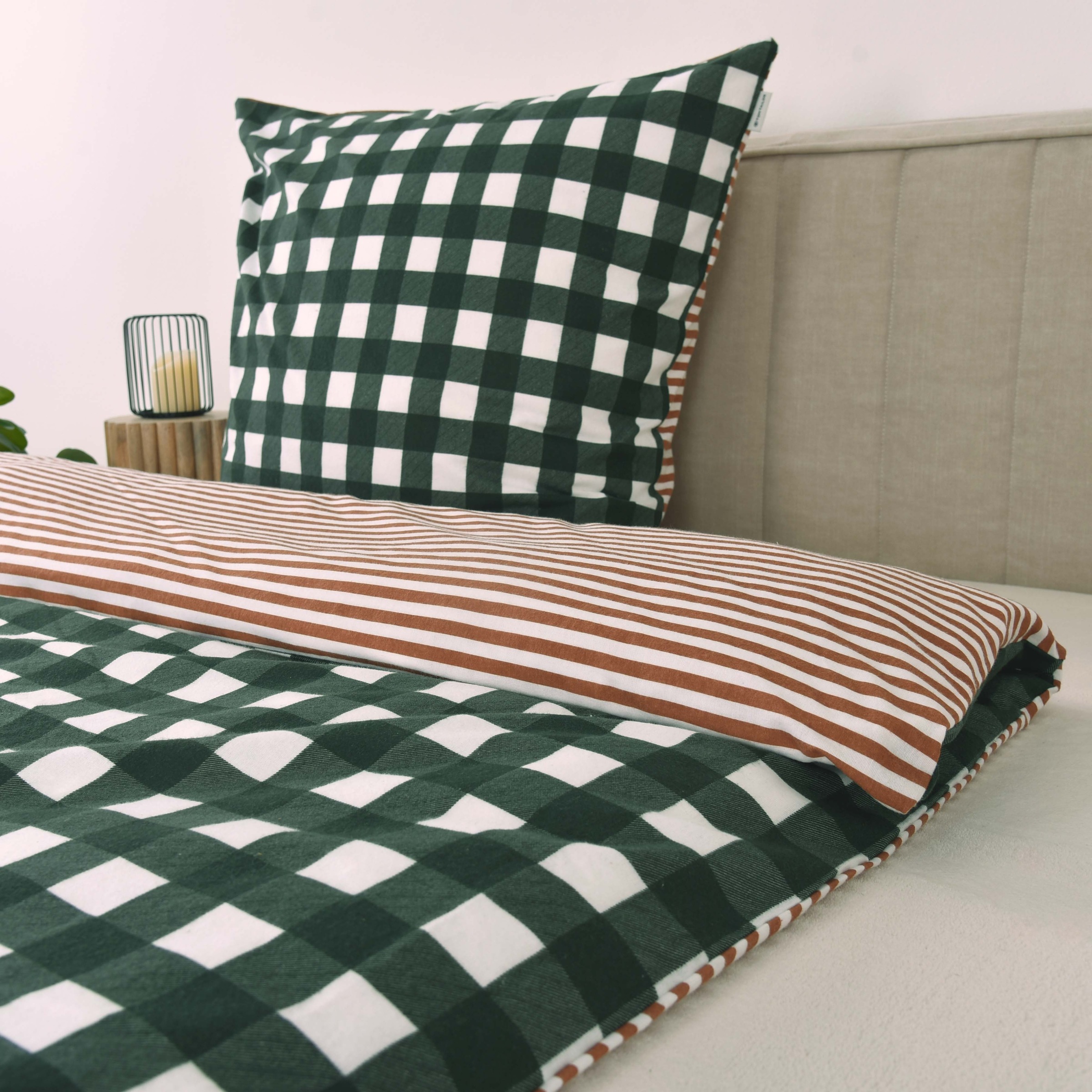 TOM TAILOR HOME Bettwäsche »CLASSIC CHECK in Gr. 135x200cm oder 155x220cm«, günstig online kaufen