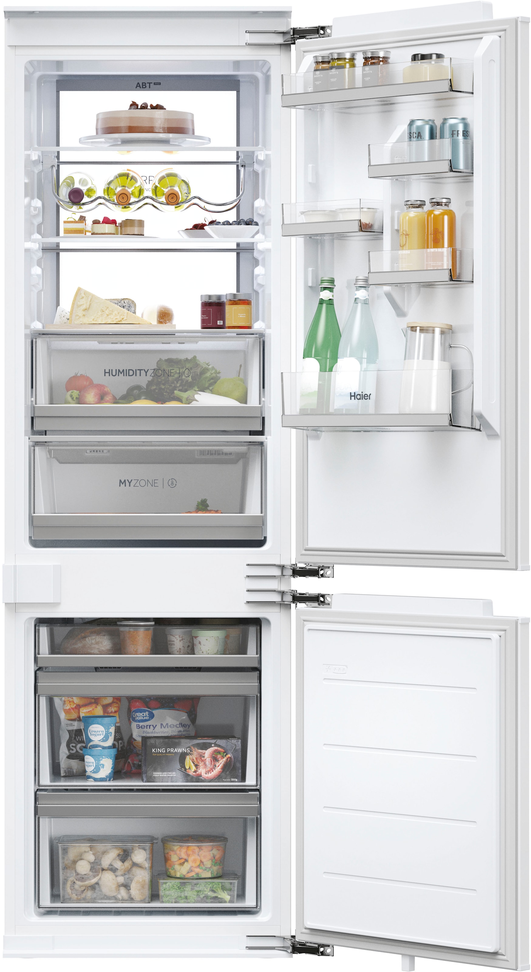 Haier Einbaukühlschrank Titanium Series 6 »HBW7518BT«, mit Daylight-System