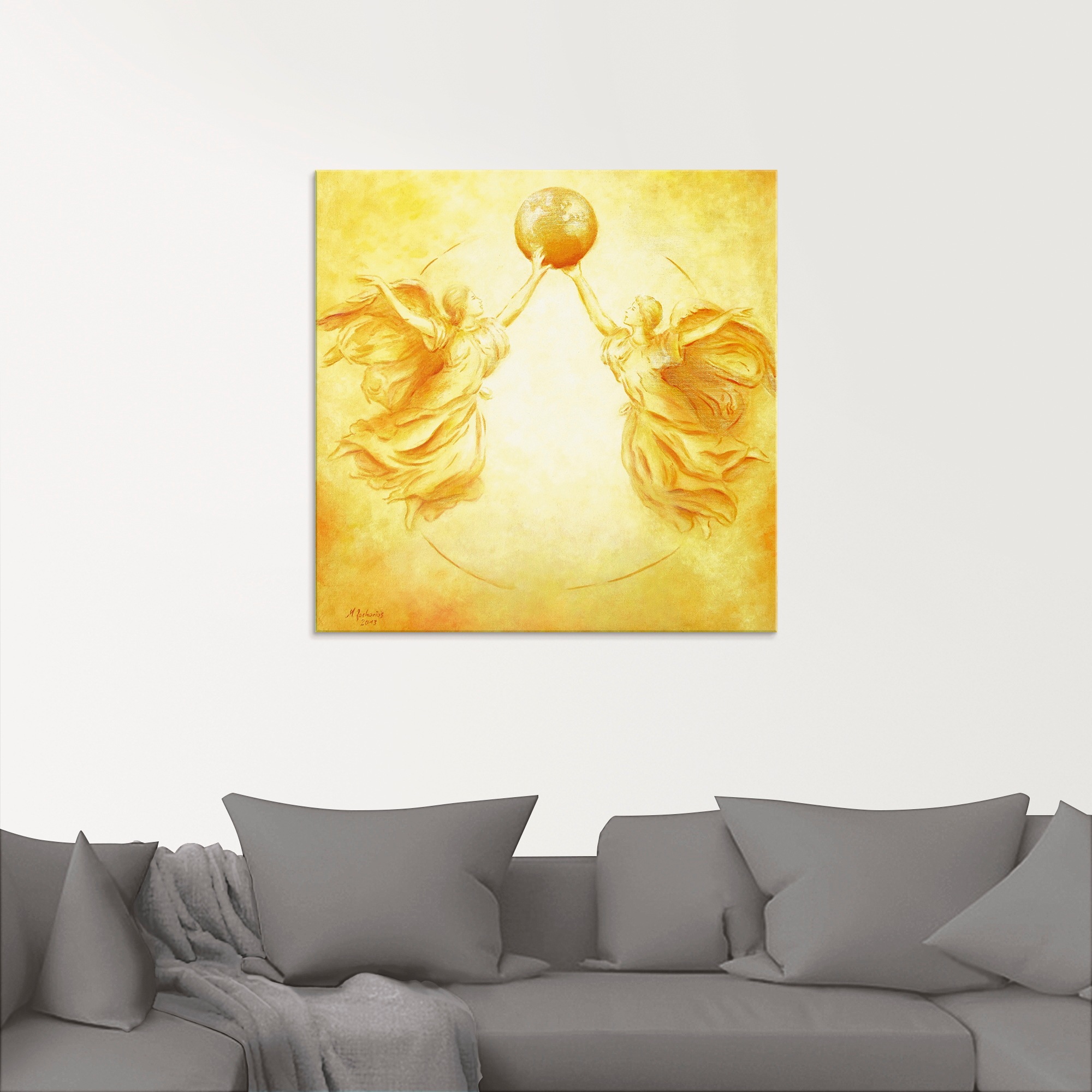Artland Glasbild »Schutzengel der Erde«, Religion, (1 St.), in verschiedene günstig online kaufen