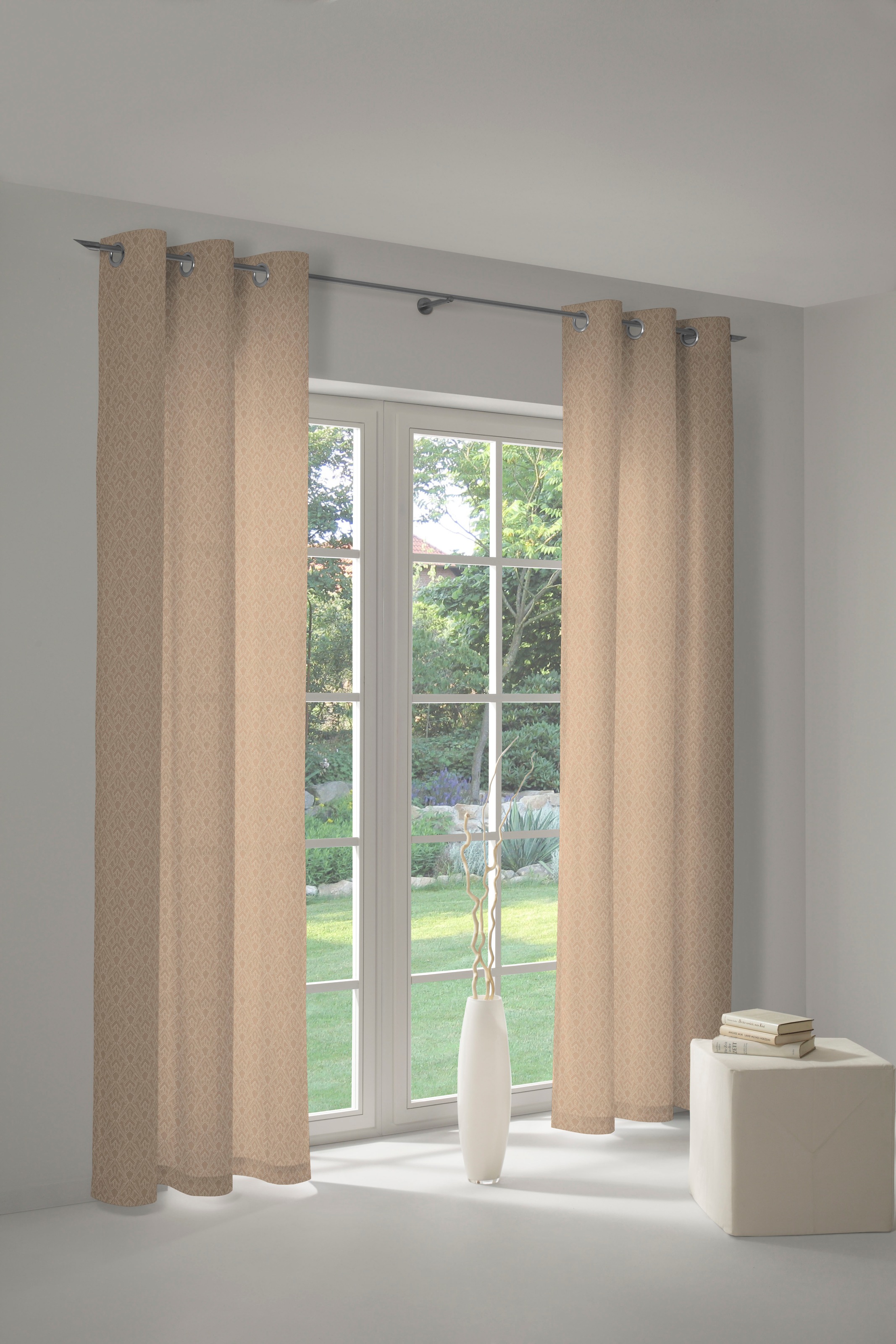 Adam Vorhang »Urban Cactus« Ösen 1 Stk. tlg. aus 100% Bio-Baumwolle günstig online kaufen