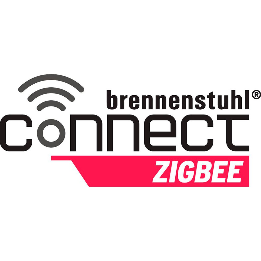 Brennenstuhl Türklingel-Set »Connect Zigbee Tür- und Fensterkontakt TFK CZ 01«, Nachricht aufs Handy, kostenlose App