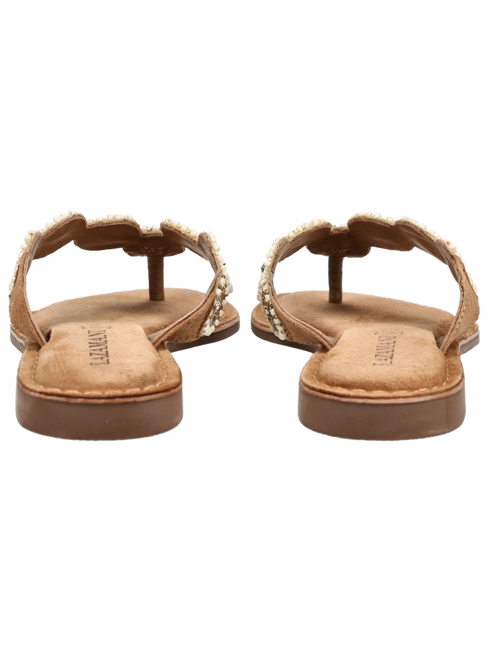 Lazamani Zehentrenner »Lazamani Pantoletten Leder«