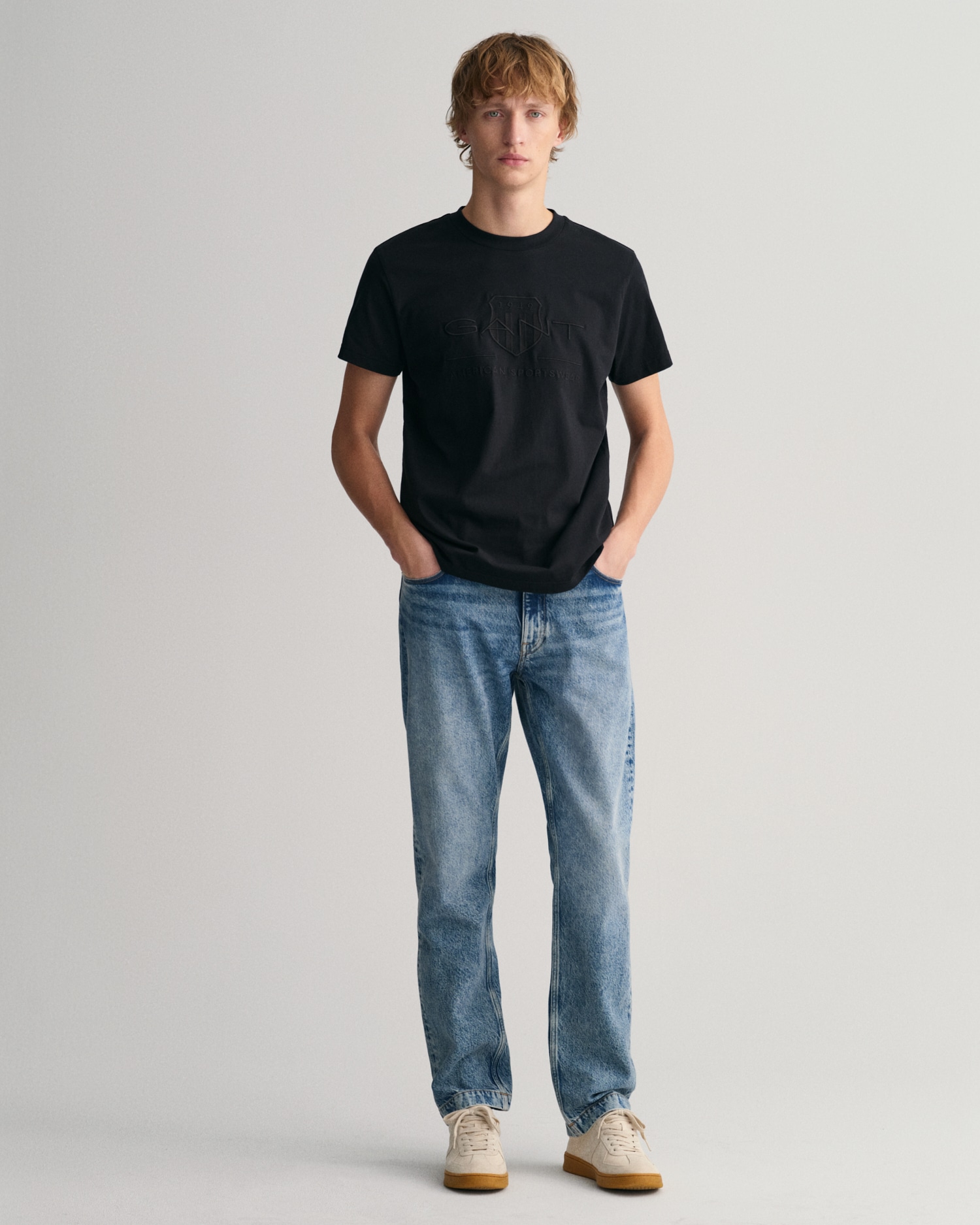 Gant T-Shirt »D.1 GANT PRIDE PIQUE«, mit Logostickerei auf der Brust