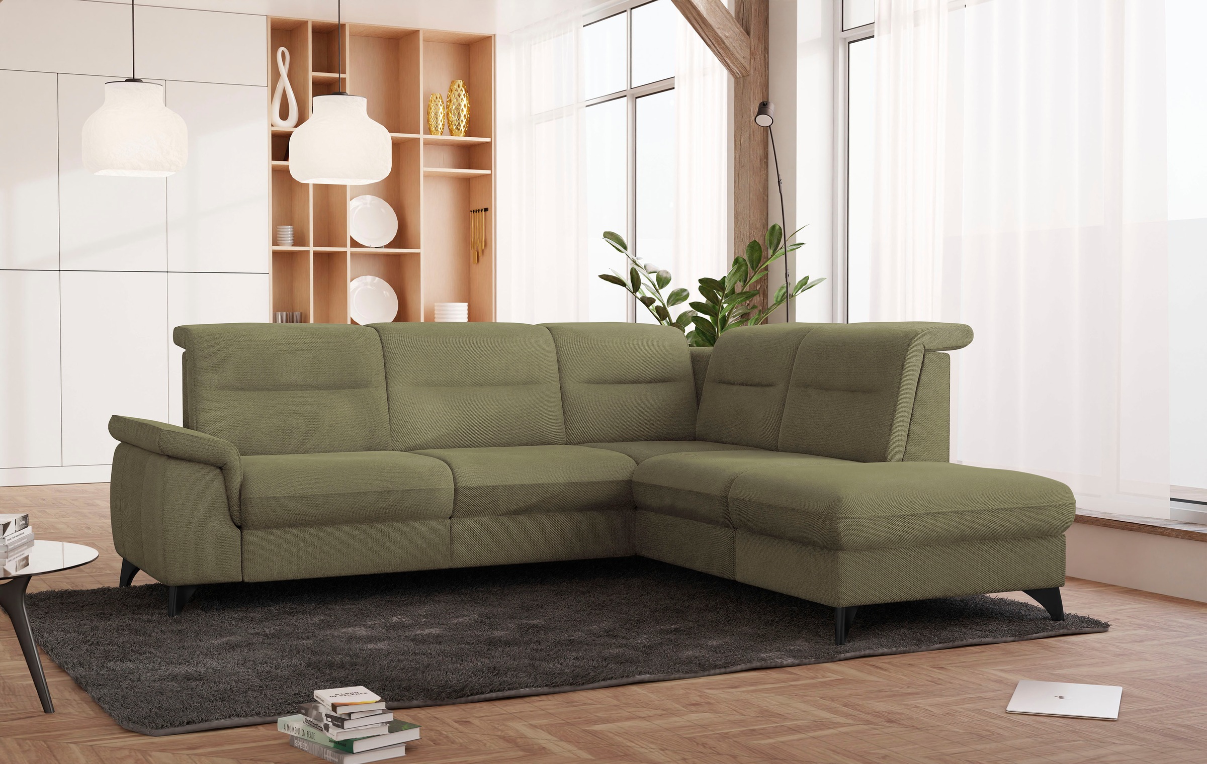 sit&more Ecksofa »Astoria L-Form«, wahlweise mit motorischer Relaxfunktion günstig online kaufen