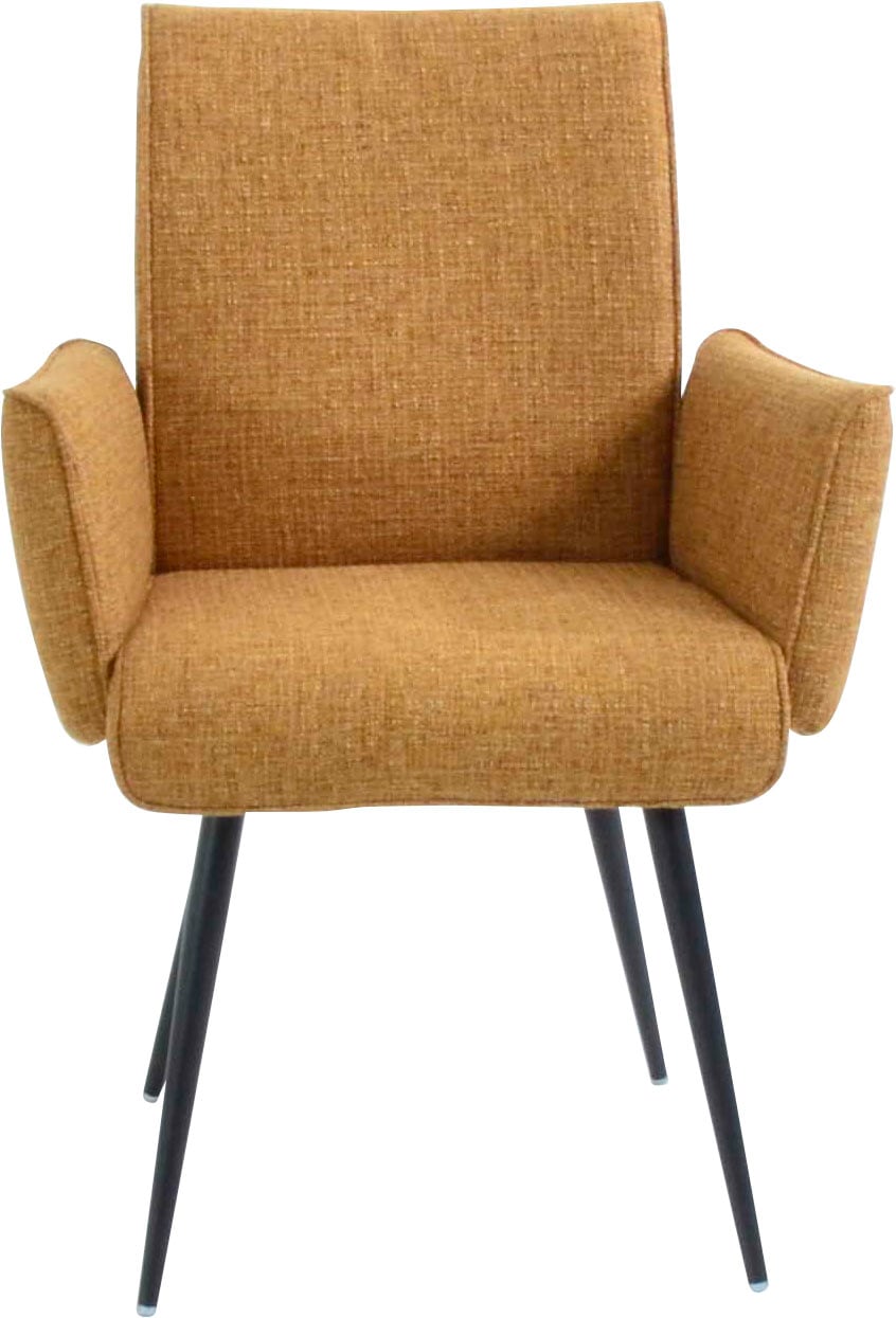 K+W Komfort & Wohnen Armlehnstuhl »Giacomo I« () 1 Stk.4- Fuß-Armlehnenstuh günstig online kaufen