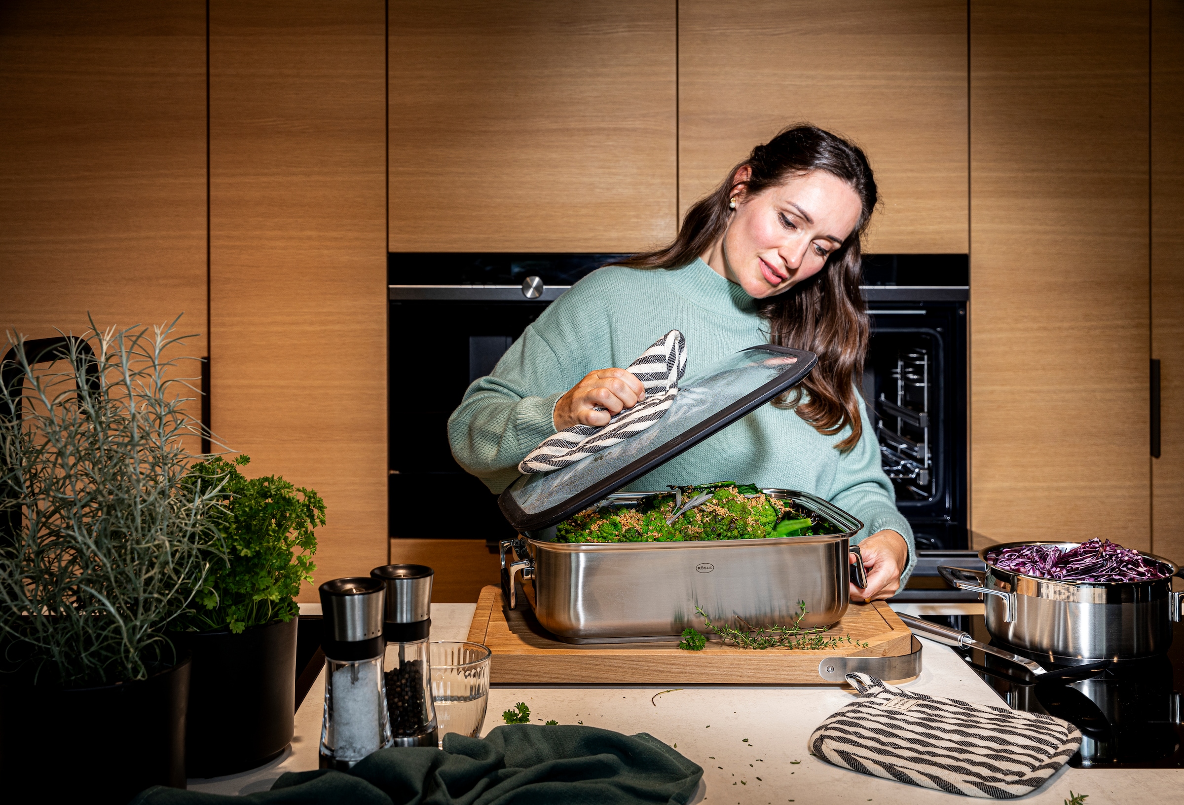 RÖSLE Bräter »SILENCE PRO« Edelstahl 18/10