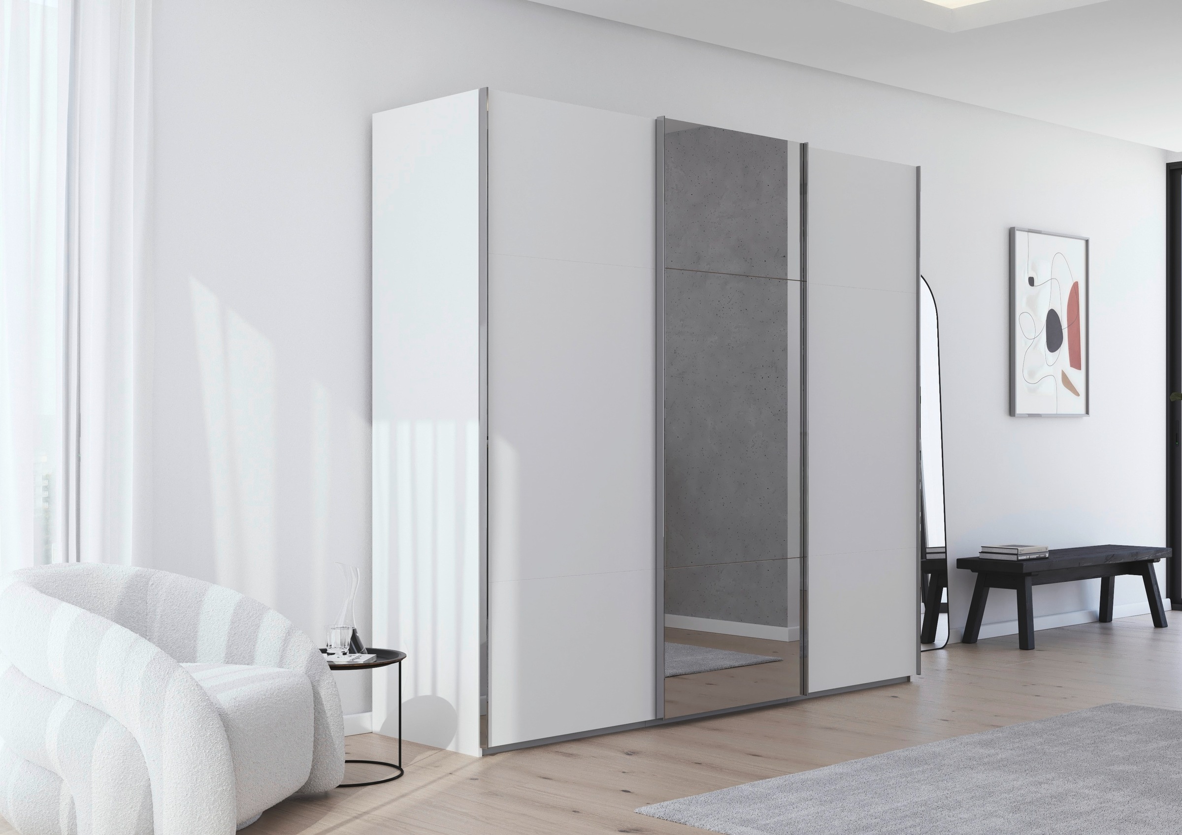 rauch Schwebetürenschrank "Kleiderschrank Schrank Garderobe Schlafzimmersch günstig online kaufen