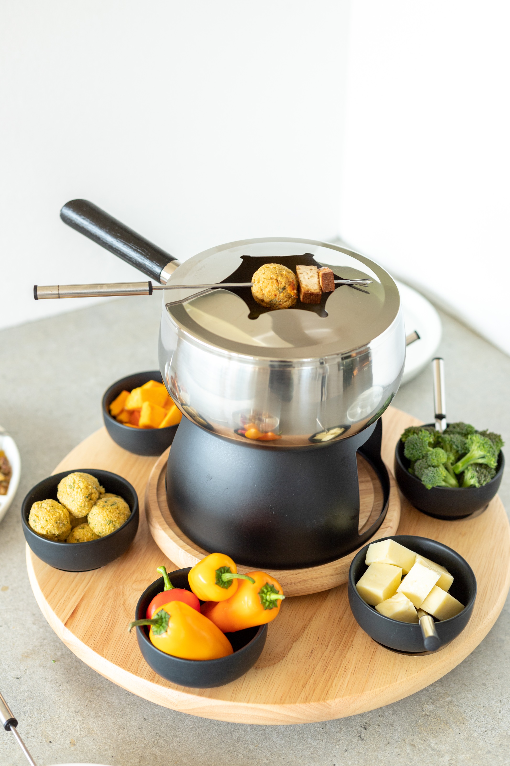 MÄSER Fonduetopf, Keramik, (Set, 23 tlg.)