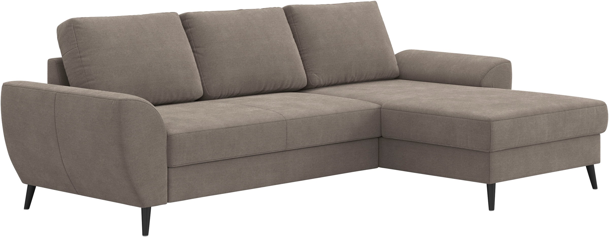 COTTA Ecksofa »Terra L-Form, Breite 255 cm« wahlweise mit Schlaffunktion