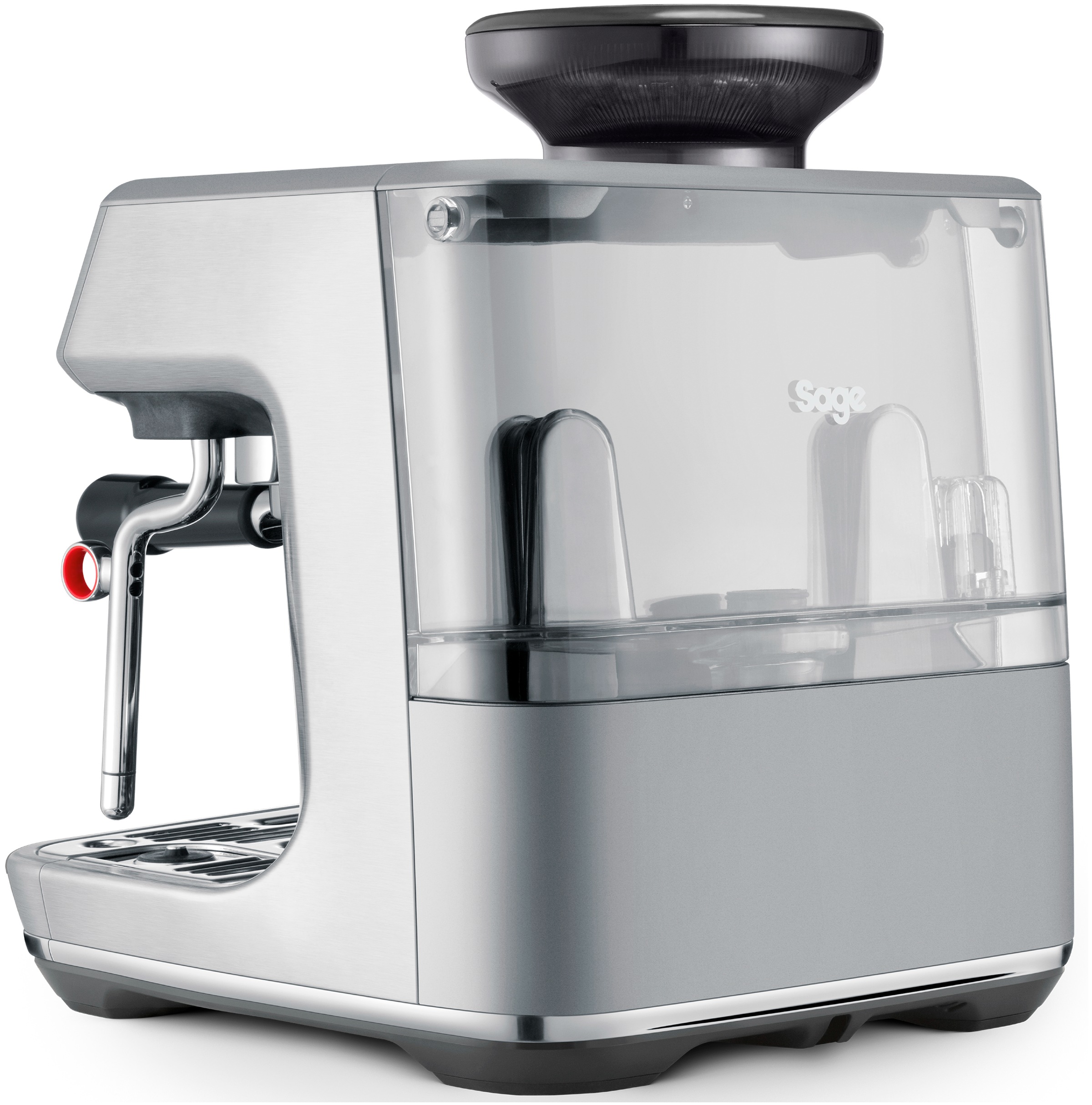 Sage Espressomaschine »Barista Touch Impress SES882BSS, mit Cold Brew und kaltem Espresso«, Barista-Anleitung, Einstellungen für Milchalternativen