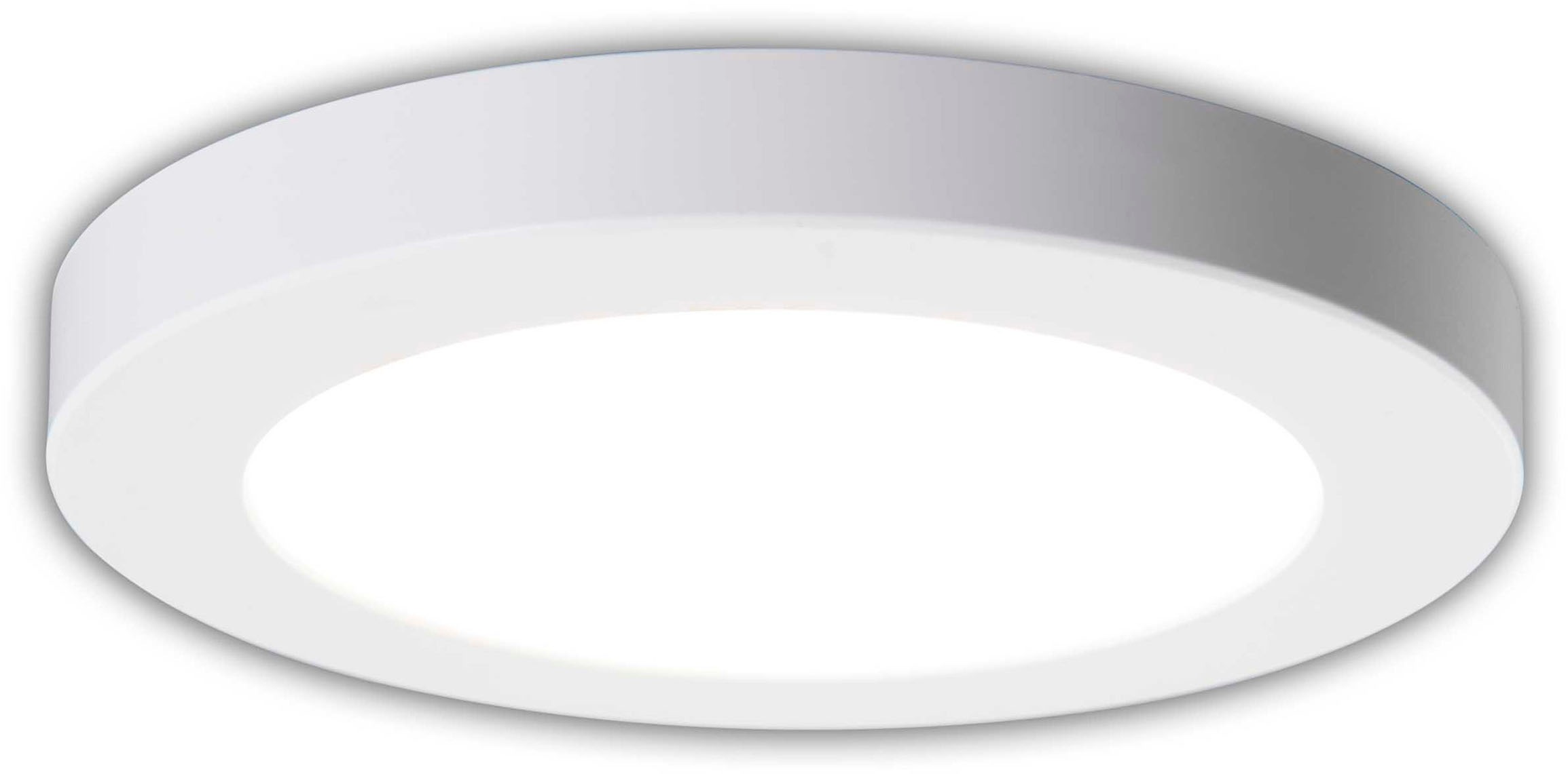 näve LED Deckenleuchte »Bonus«, 1 flammig, Leuchtmittel LED-Modul | LED fest integriert, Ein- oder Aufbau flexibel, CCT über Geräteschalter, D: 16,5cm