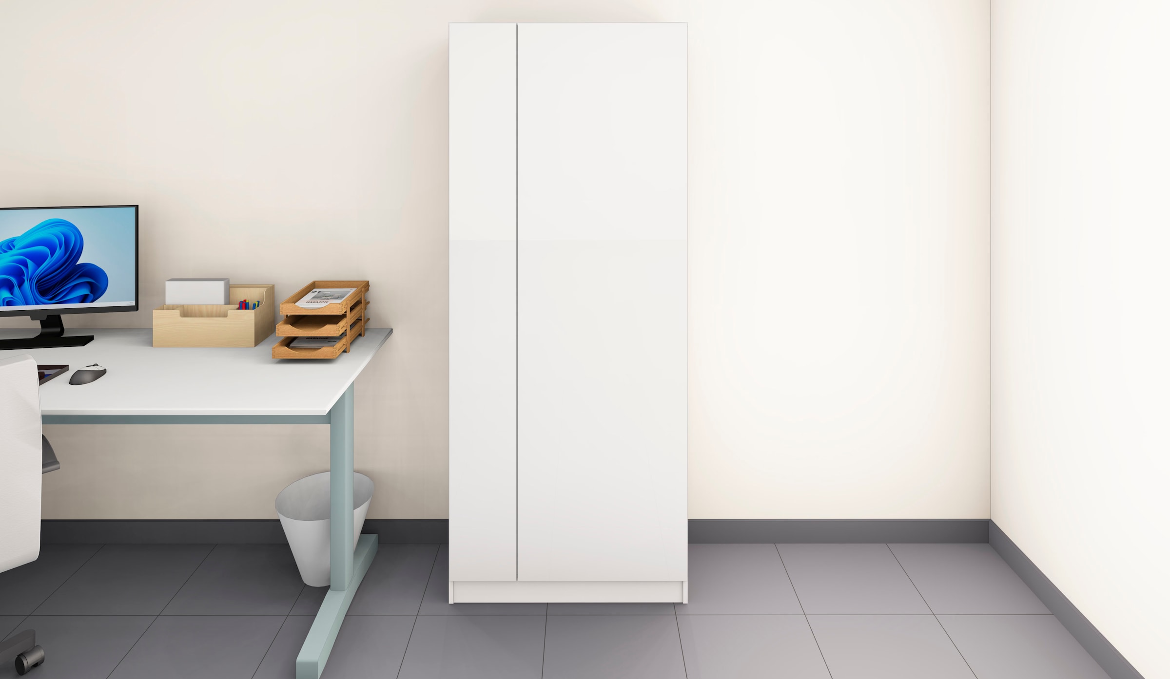 borchardt Möbel Aktenschrank »Vaasa«, moderner Mehrzweckschrank mit Push-to-Open-Funktion