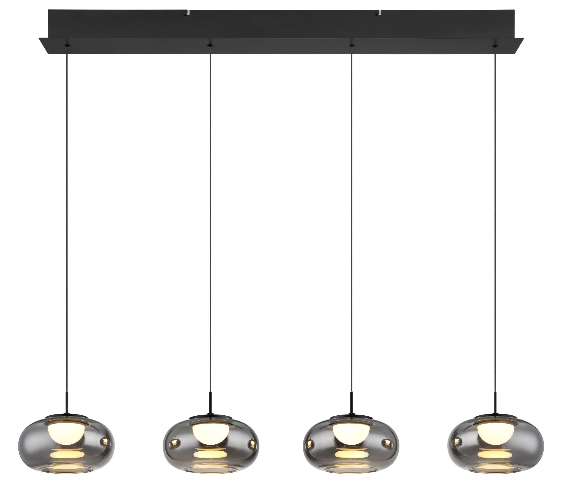 GLOBO LIGHTING LED-Hängeleuchte »QUINTARA«, 1 flammig, Leuchtmittel LED-Modul | LED fest integriert, individuell an die Raumhöhe anzupassen