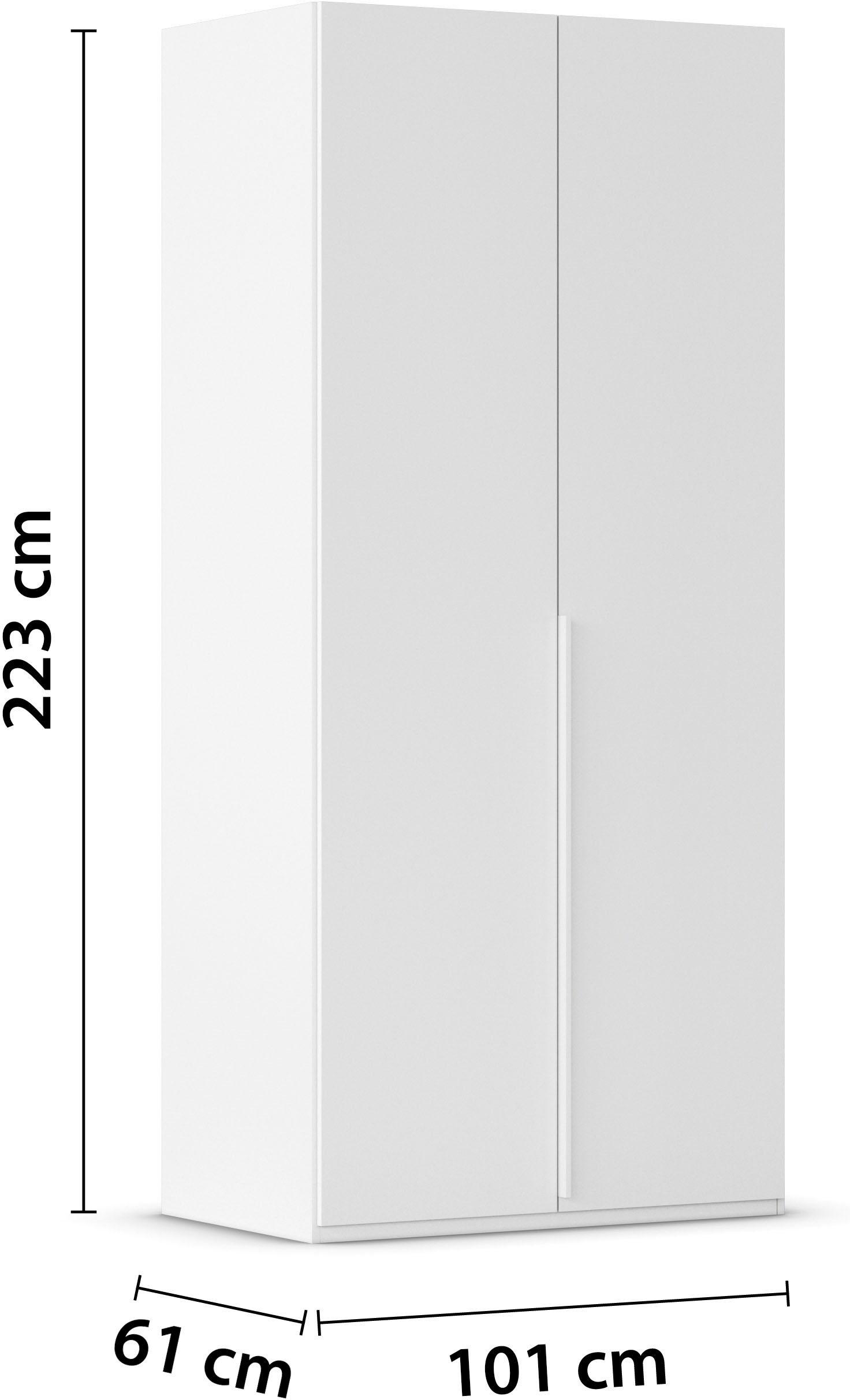 LeGer Home by Lena Gercke Kleiderschrank »Schrank Garderobe Ankleide Schlafzimmer Flur SERINA Eyecatcher«, (in 3 verschiedenen Ausstattungen BASIC/CLASSIC/PREMIUM), in 6 Breiten (101 - 401 cm) mit Front Glas oder Dekor MADE IN GERMANY