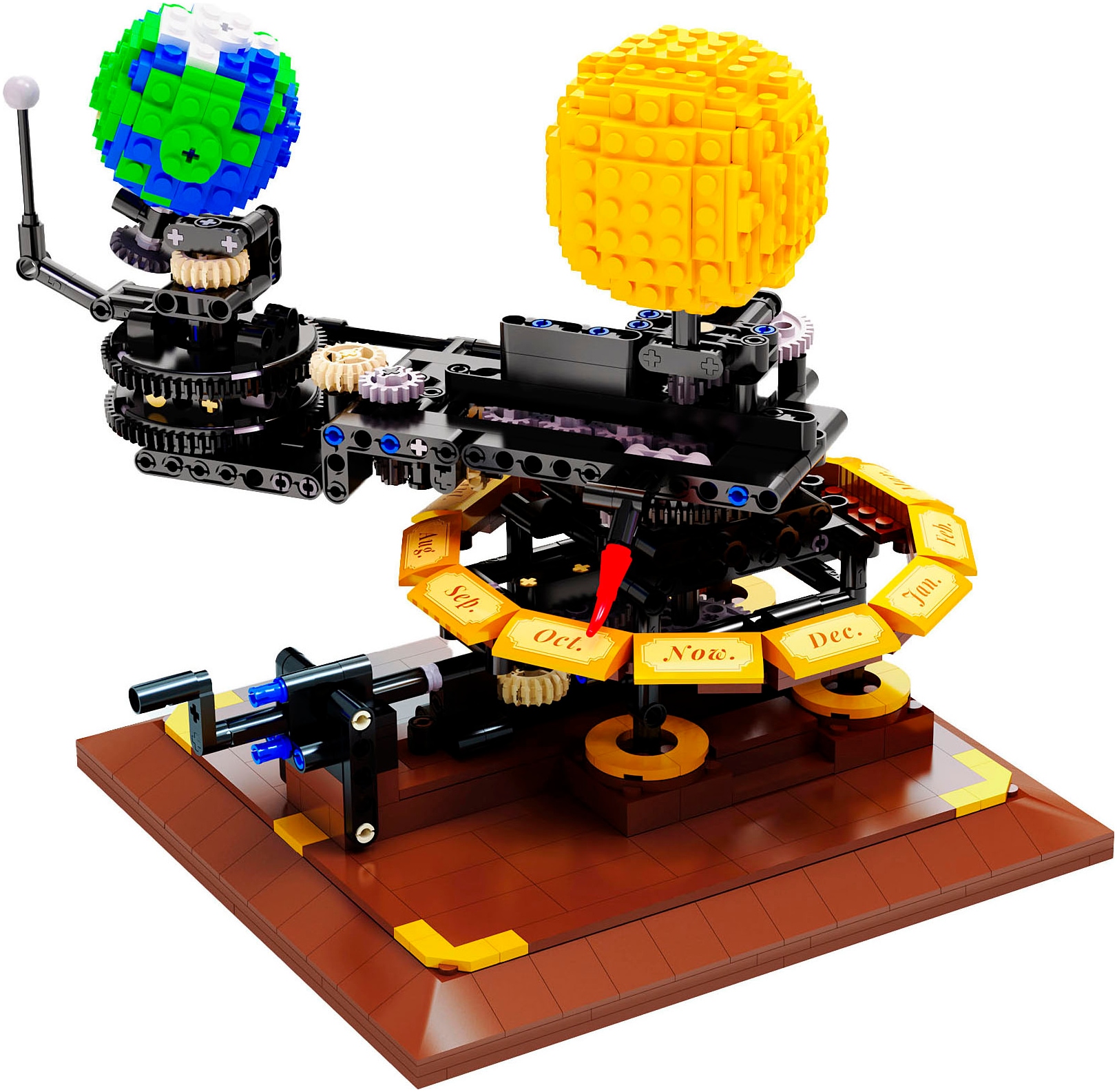 Jamara Konstruktions-Spielset »CaDA, Solar System Bricks«, (865 St.)