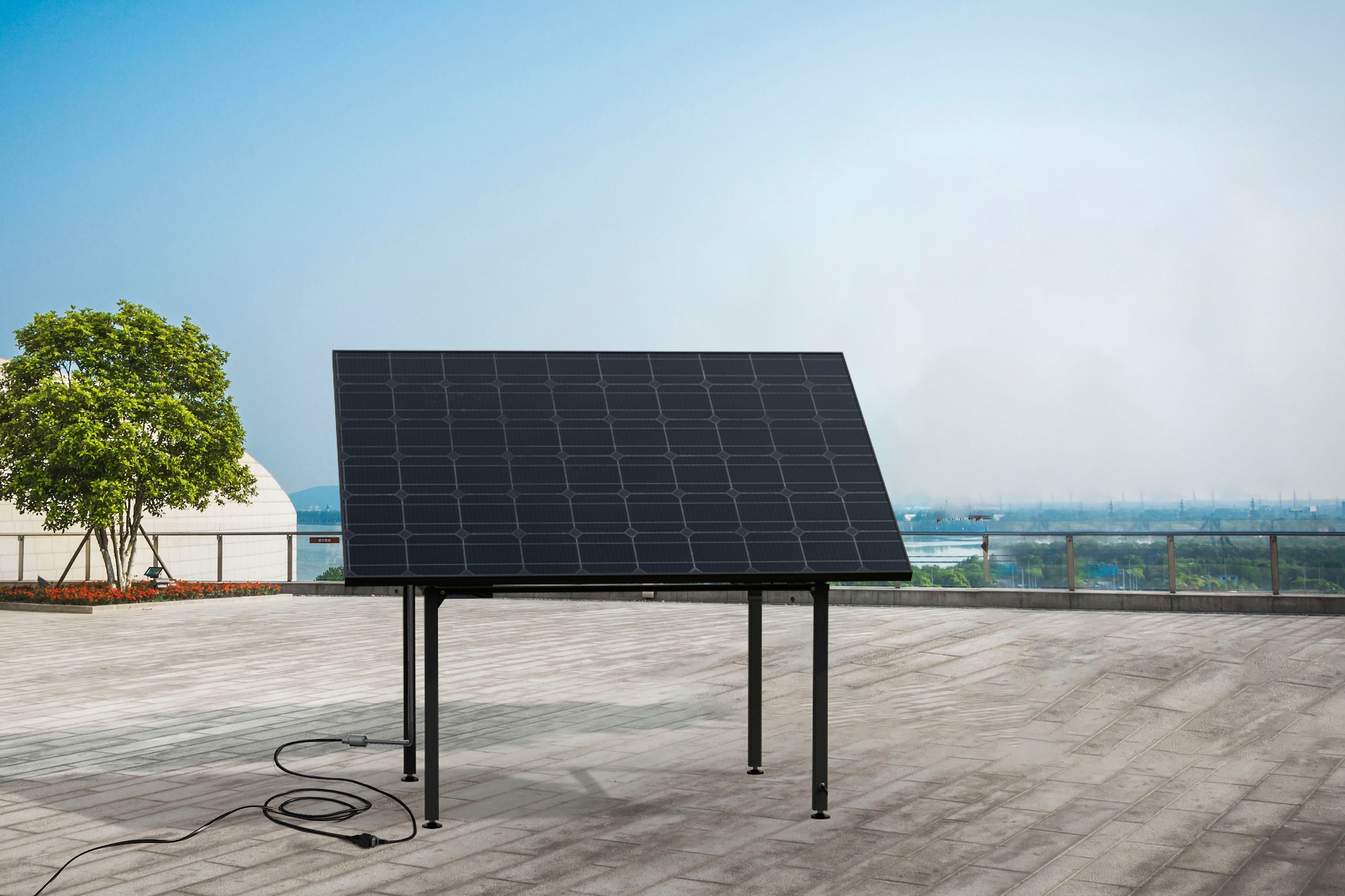 Technaxx Solartisch »TX-250«, Solar-Tischkraftwerk, 400 W