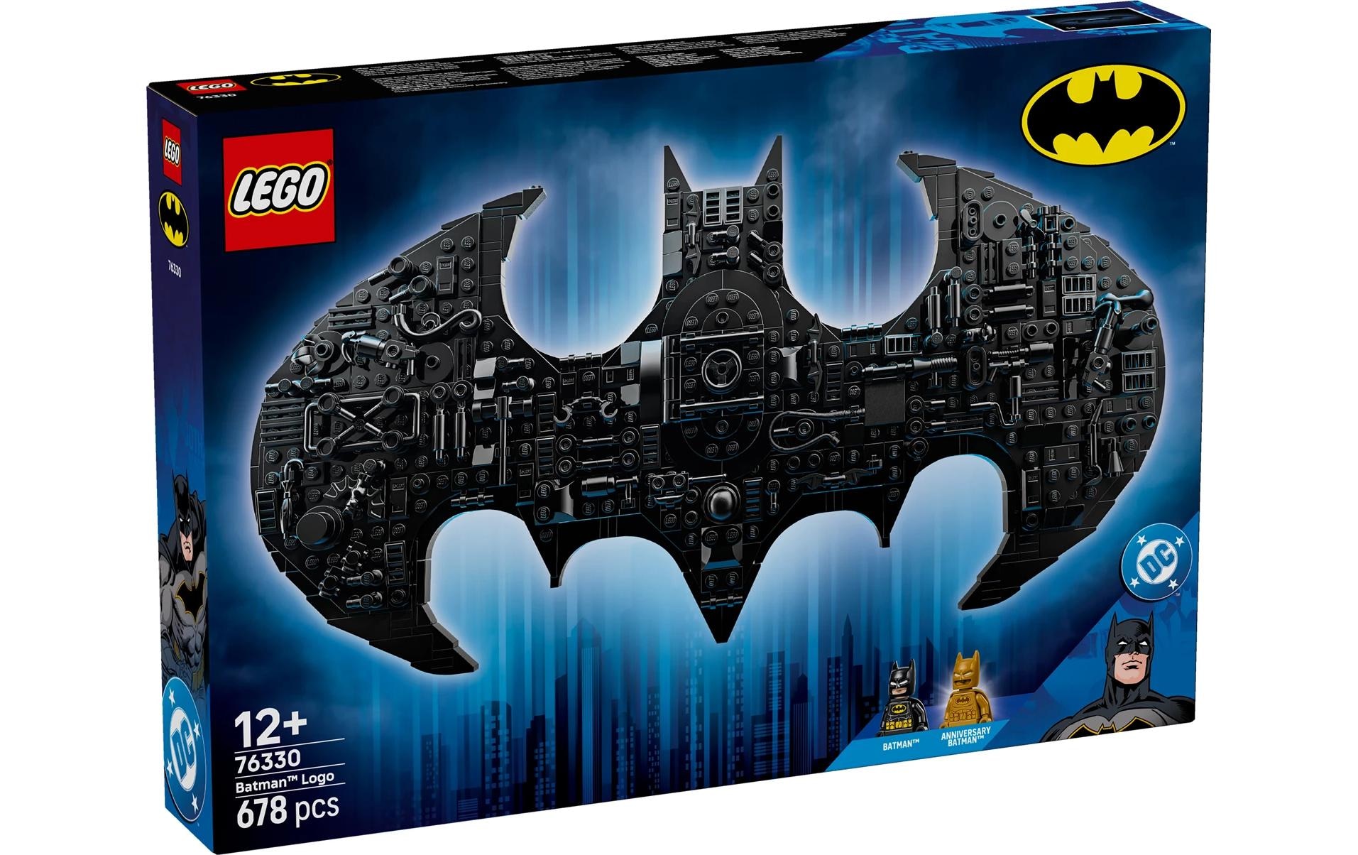 LEGO® Konstruktionsspielsteine »Batman Logo (76330), LEGO Super Heroes«