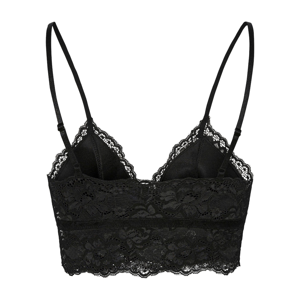 pieces Bralette-BH »PCLINA STRAP LACE BRA TOP NOOS«