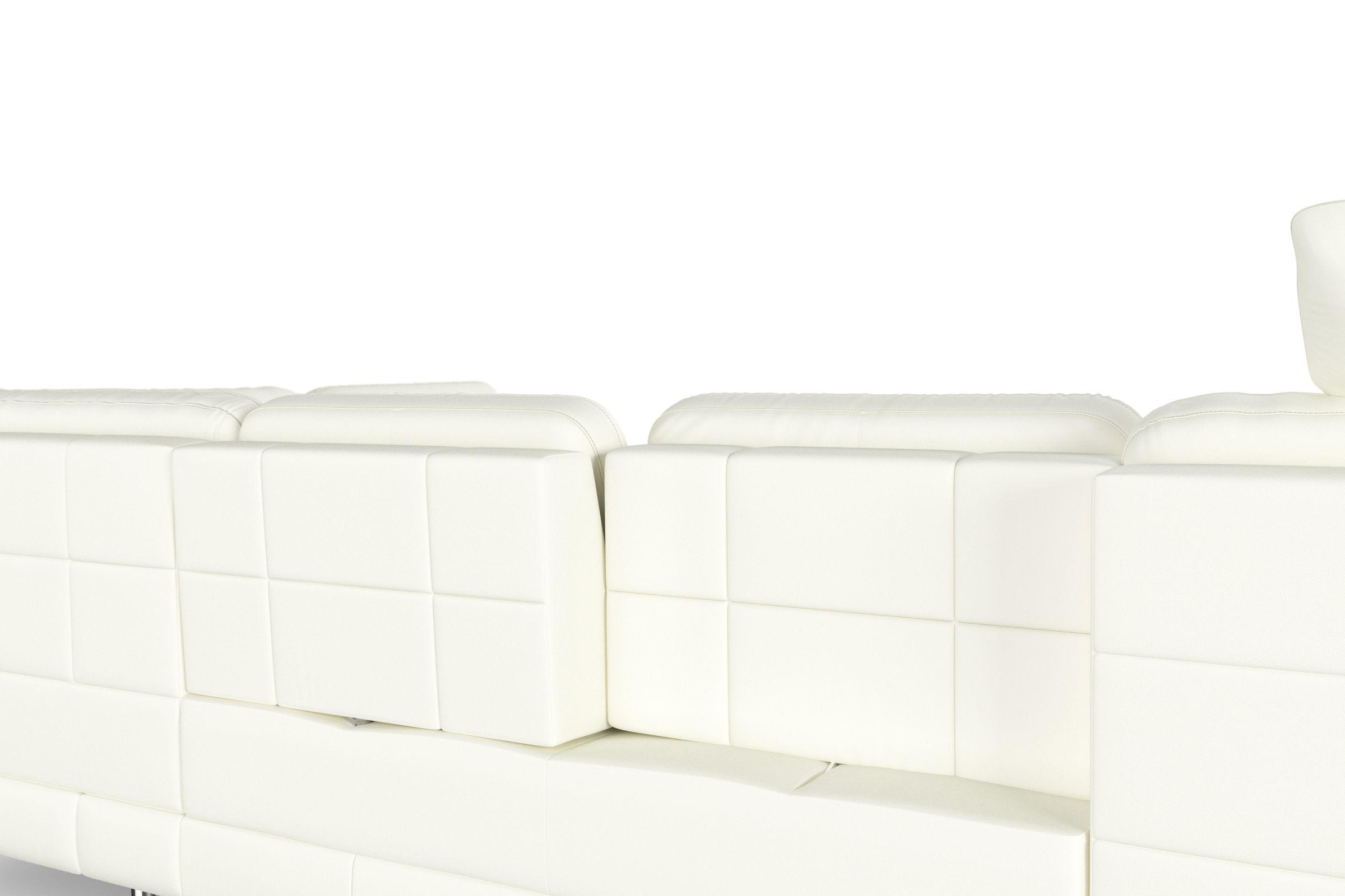 sit&more Wohnlandschaft »Bendigo U-Form«, inklusive Sitztiefenverstellung, Bodenfreiheit 12 cm, in 2 Fußfarben