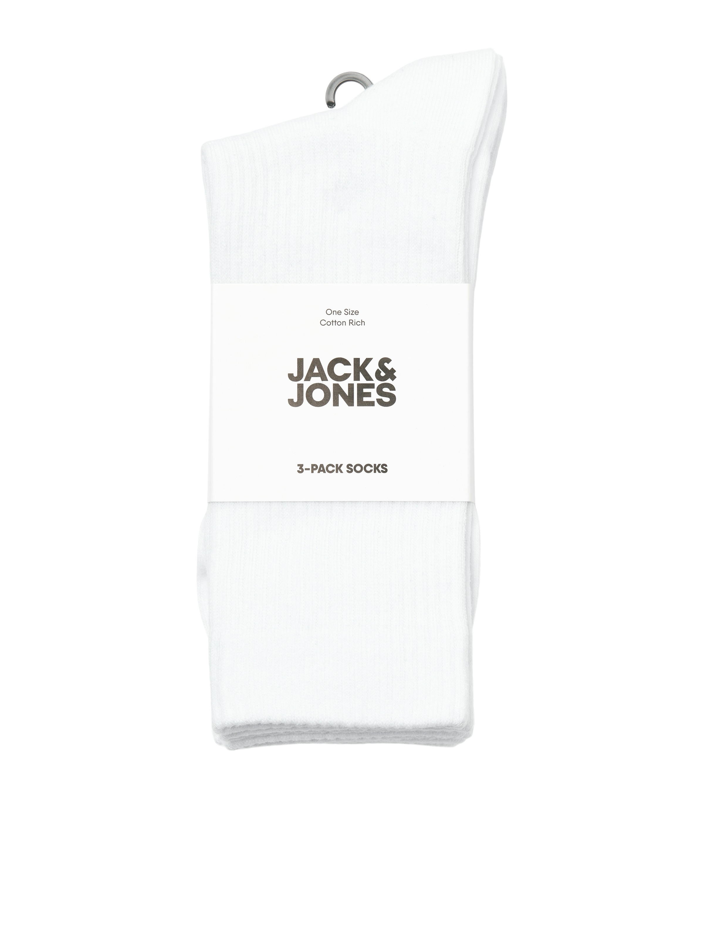 Jack & Jones Freizeitsocken »JACSOHO TENNIS SOCKS 3 PACK NOOS«, (Packung, 3 Paar)