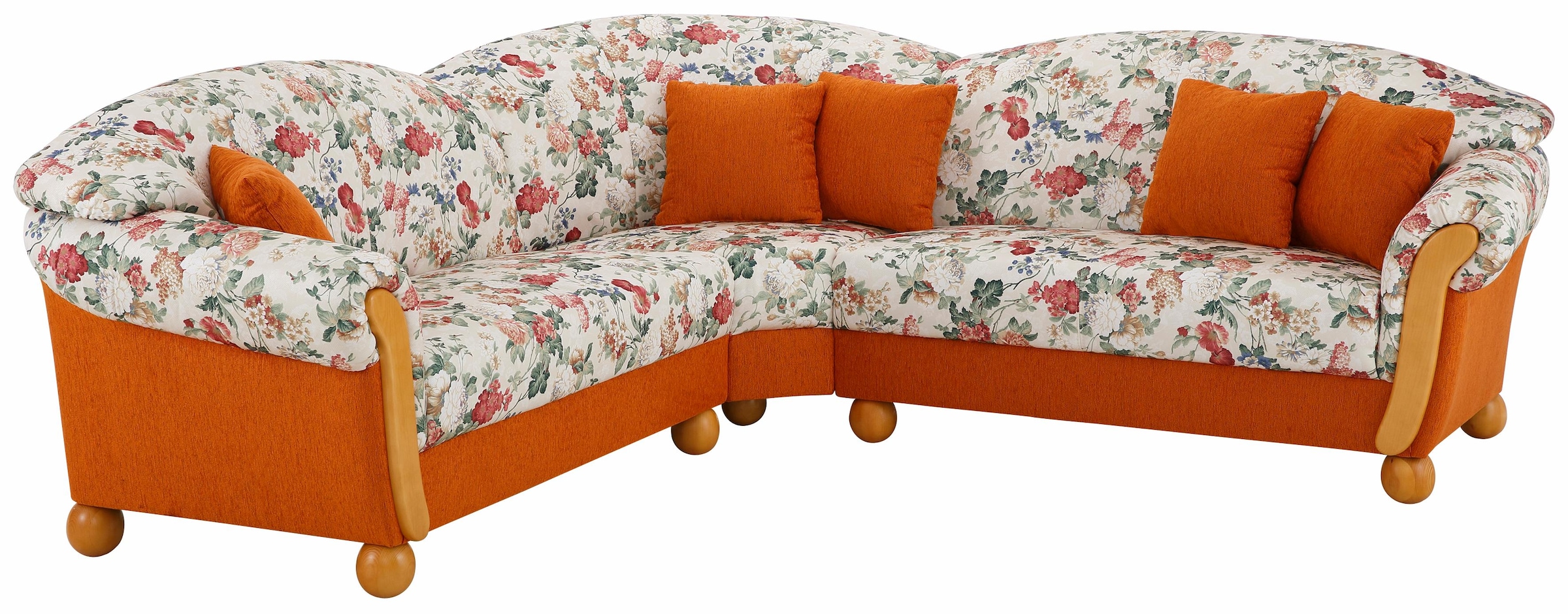 Home affaire Ecksofa »Milano, bequem mit Federkern, B/T/H 233/233/83cm, Lan günstig online kaufen