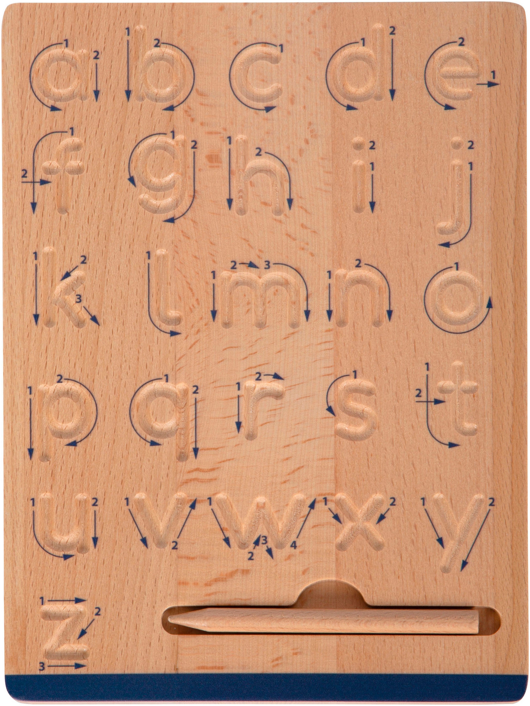 Small Foot Tafel »Schreiblerntafel-Set - Educate«, aus Holz;